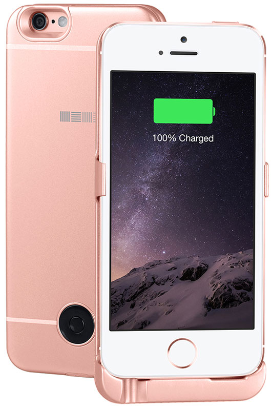 Interstep чехол-аккумулятор для Apple iPhone 5/5s/SE, Rose (2200 мАч)45547 Interstep чехол-аккумулятор для Apple iPhone 5/5s/SE, Rose (2200 мАч)45547Чехол-аккумулятор Interstep - стильный и надежный аксессуар для Apple iPhone 5/5s/SE толщиной всего в 5 мм. Компактные размеры, элегантный дизайн и прочный материал корпуса позволят Interstep не только надежно защитить смартфон от ударов, грязи и царапин, но придадут телефону стильный внешний вид.Встроенный аккумулятор емкостью в 2200 мАч обеспечит смартфон своевременной подзарядкой в самые нужные моменты его использования. Заряжать телефон можно, не извлекая его из чехла, просто подключив адаптер смартфона к чехлу-аккумулятору.