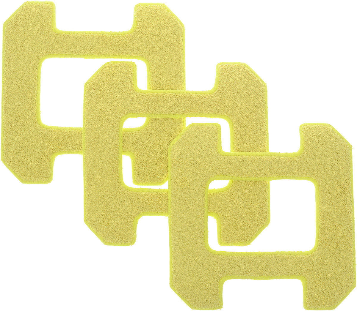 Hobot 268, Yellow чистящие салфетки для влажной уборки, 3 штHB 268A02 Hobot 268, Yellow чистящие салфетки для влажной уборки, 3 штHB 268A02Комплект запасных салфеток из микрофибры (3 штуки) для влажной уборки для Hobot 268. Салфетки из микрофибры очищают поверхность, впитывают чистящий раствор для качественной очистки окон и зеркал и эффективно убирают грязь в порах. Отлично очищают поверхность даже по краям.