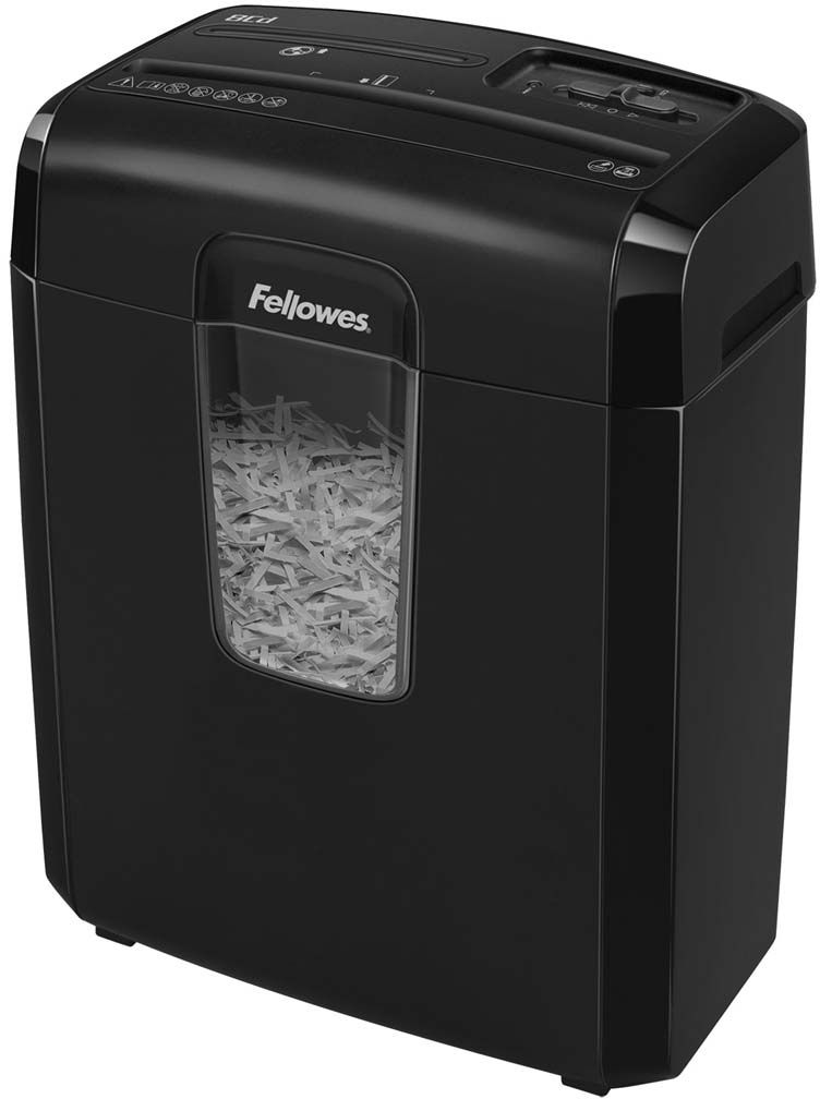 Fellowes PowerShred H-8CD, Black шредерFS-46845 Fellowes PowerShred H-8CD, Black шредерFS-46845Powershred H-8Cd - удобный и недорогой шредер для персонального использования с рекомендуемой нагрузкой до 50 листов в день и уничтожением CD дисков Производительность – 8 листов. Перекрестная резка на фрагменты размером 4х35мм обеспечивает P-4 уровень секретности по DIN 66399. Окошко позволит оценить степень наполненности корзины.