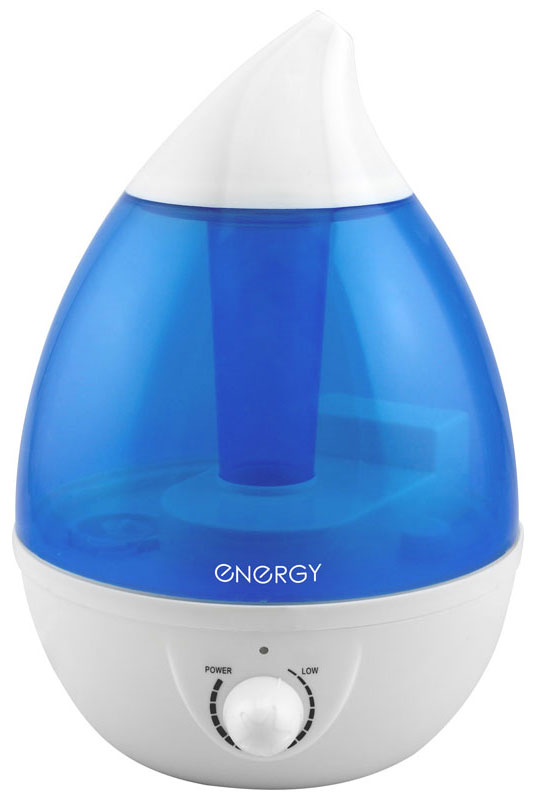 Energy EN-615 увлажнитель воздуха54 032470 Energy EN-615 увлажнитель воздуха54 032470Увлажнитель воздуха Energy EN-615 - надежный и полезный прибор для вашего дома с вместительным объемом резервуара 2,6 л. Данная модель имеет функцию регулировки степени увлажнения, а также способна автоматически отключаться при отсутствии воды. Прибор выполнен в оригинальном пластиковом корпусе в форме капли. Продолжительность работы составляет 8 часов.