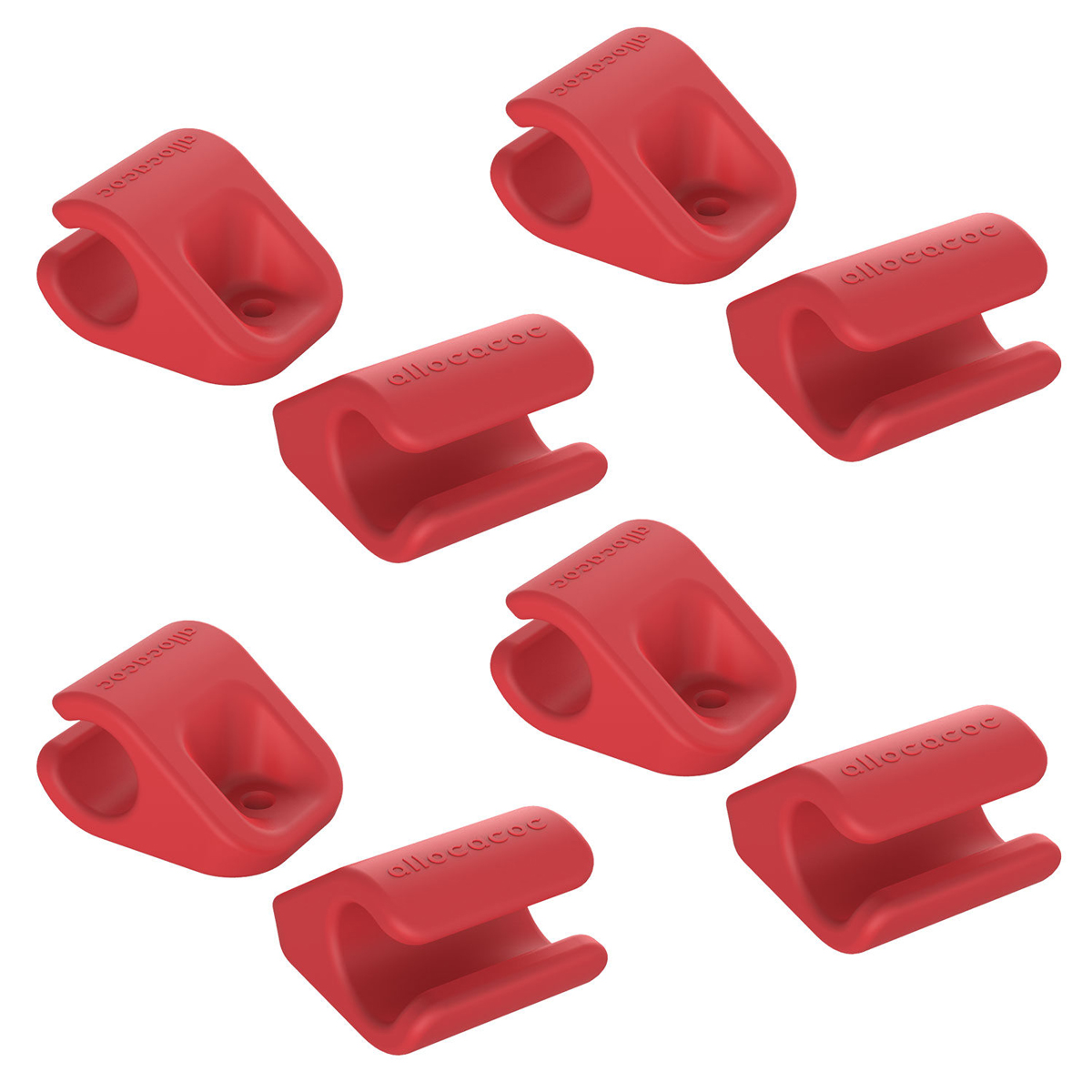 Allocacoc CableFix, Red держатель для кабеля, 8 шт0004RD/CBLFIX Allocacoc CableFix, Red держатель для кабеля, 8 шт0004RD/CBLFIXДержатель для проводов Allocacoc CableFix поможет не только навести порядок на вашем рабочем столе, но и сделать работу за ним более комфортной. Можно прикрепить к поверхностям разными способами: от липкой ленты до самореза. Липкие пластинки входят в комплект. Благодаря таким держателям провода легко убираются и надежно фиксируются в нужном вам положении и месте.Совместимость: кабели диаметром от 4 мм до 10 мм