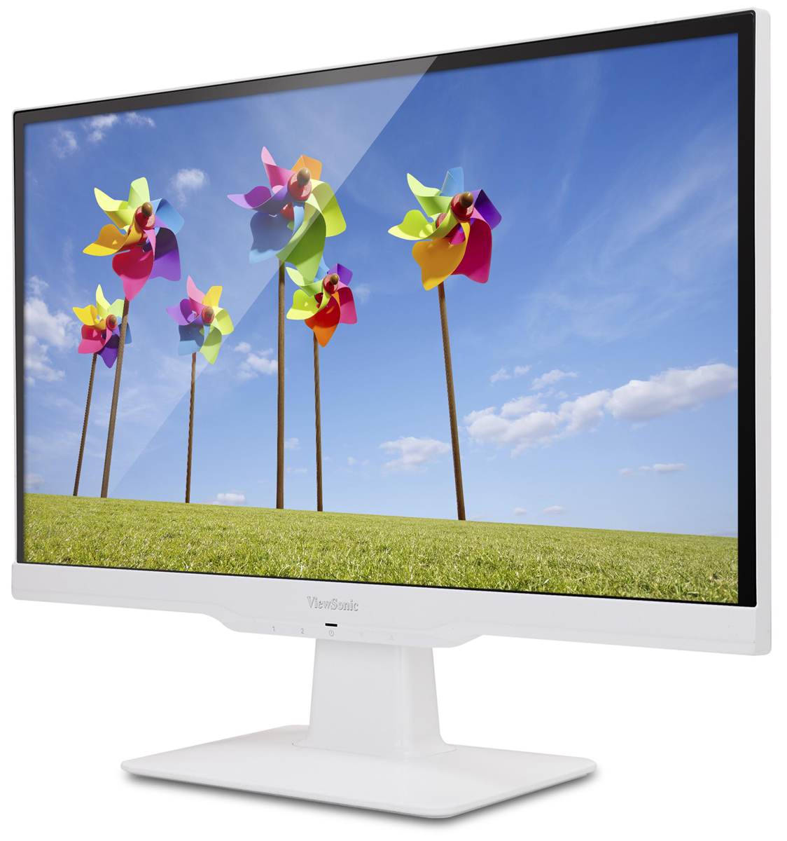 ViewSonic VX2263SMHL, White мониторVS15701 ViewSonic VX2263SMHL, White мониторVS1570122-дюймовый мультимедийный монитор ViewSonic VX2263Smhl Full HD с портами HDMI и MHL/HDMI для подключения различных устройств высокой четкости и мобильных устройств. Технология SuperClear IPS, широкие углы обзора 178 градусов и покрытие 95% цветового пространства sRGB обеспечивают превосходный уровень цветопередачи. Благодаря технологии ClearMotiv со сверхкоротким временем отклика 2 мс (GtG), технологии ViewMode и двум динамикам любители кино и ценители компьютерных игр получат отличное качество звука и изображения. Технологии для защиты глаз Flicker-Free и Blue Light Filter, режим ECO, элегантный ободок без рамки, белое глянцевое покрытие корпуса и крепления, соответствующие стандартам VESA, делают монитор VX2263Smhl превосходным устройством для любого дома или офиса. Технология улучшения изображения SuperClear обеспечивает превосходную цветопередачу и расширяет углы обзора до 178° по горизонтали и по вертикали. Глядя на экран сверху, снизу, прямо или сбоку, вы можете наслаждаться точными, живыми цветами и устойчивыми уровнями яркости — никакого искажения цвета или снижения уровня яркости.Эксклюзивная технология обработки изображения ViewSonic ClearMotiv II обеспечивает сверхкороткое время отклика жидкокристаллического экрана в 2 мс, создавая плавное изображение без рывков, размытия и фантомных эффектов. Это сверхбыстрое время отклика идеально для игр с интенсивным использованием графической подсистемы, а также хорошо подойдет для просмотра спортивных передач или боевиков.Благодаря интегрированной поддержке MHL пользователи монитора VX2263Smhl могут подключать совместимые мобильные устройства, например смартфоны и планшеты, прямо к монитору. Благодаря этому можно просматривать цифровой контент с мобильных устройств в превосходном разрешении Full HD на большом экране монитора VX2263Smhl и одновременно заряжать аккумулятор мобильного устройства.HDMI — это самый современный видеостандарт с расчетом на будущее, который обеспечивает оптимальную четкость цифрового изображения. Благодаря двум наборам входов HDMI монитор VX2263Smhl можно подключать к различным устройствам HD, включая игровые приставки, проигрыватели Blu-ray, ноутбуки, цифровые камеры и многие другие устройства, для полноценного использования возможностей высокой четкости.Монитор ViewSonic VX2263Smhl оснащен двумя встроенными стереодинамиками мощностью 2 Вт, которые повышают мультимедийные качества за счет кристально чистого стереозвука.Непревзойденная четкость и детализация во время игр или просмотра мультимедийного контента на мониторе ViewSonic VX2263Smhl-W с разрешением Full HD 1920 x 1080. Широкий экран с соотношением сторон 16:9 отображает больше, чем традиционный экран с соотношением сторон 5:4, и сводит к минимуму усталость глаз.В выразительном и стильном дизайне ViewSonic VX2263Smhl-W тонкий ободок без рамки органично сочетается со стильным белым глянцем корпуса, благодаря чему монитор прекрасно вписывается в ваш домашний интерьер. Кроме того, за счет отсутствия рамки можно с легкостью использовать сразу несколько мониторов.Одним нажатием кнопки вы получаете конкурентное преимущество, играя в свои любимые видеоигры. Игровой режим обеспечивает улучшенную видимость и детализацию благодаря осветлению темных сцен без дополнительного экспонирования ярких участков. Вы будете видеть каждое движение противника, даже в самых темных сценах видеоигры.Встроенная система управления цветом от компании ViewSonic поддерживает строгие стандарты цветовой температуры и коррекции баланса белого, обеспечивая максимально точный уровень белого при воспроизведении изображений. Различные цветовые настройки в экранном меню (синеватый, холодный, естественный, теплый) позволяют подбирать подходящие настройки цветовой температуры и создавать более комфортную рабочую среду, где бы вы ни находились. Монитор откалиброван таким образом, чтобы обеспечивать 100-процентное соответствие между экранами, поэтому на каждом мониторе отображаются в точности те же цвета и настройки sRGB, что и на исходных изображениях с вашего HD-устройства.Монитор ViewSonic VX2263Smhl оснащен креплением VESA 100 x 100 мм, которое позволяет устанавливать монитор на подставку или закреплять его на стене в зависимости от ситуации. Можно без труда отсоединить основание, отвинтив четыре винта, а затем установить монитор на подставку или повесить его на стену.