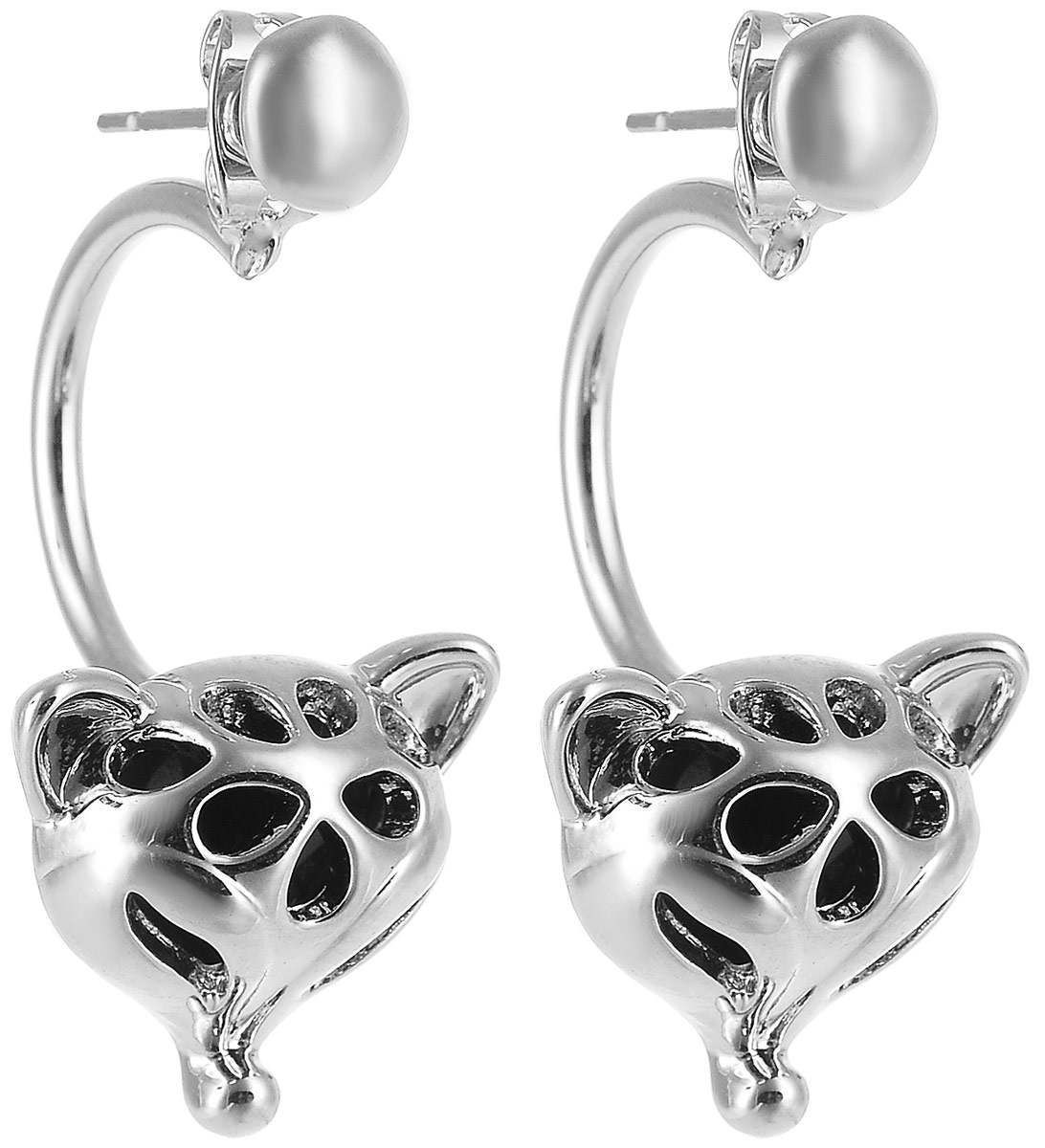 Серьги Art-Silver, цвет: серебряный. 068159-586Серьги с подвесками Серьги Art-Silver, цвет: серебряный. 068159-586Серьги с подвескамиСтильные серьги Art-Silver выполнены из бижутерного сплава. Серьги оформлены оригинальными декоративными вставками. Серьги выполнены с замками-гвоздиками. Такие серьги будут ярким дополнением вашего образа.