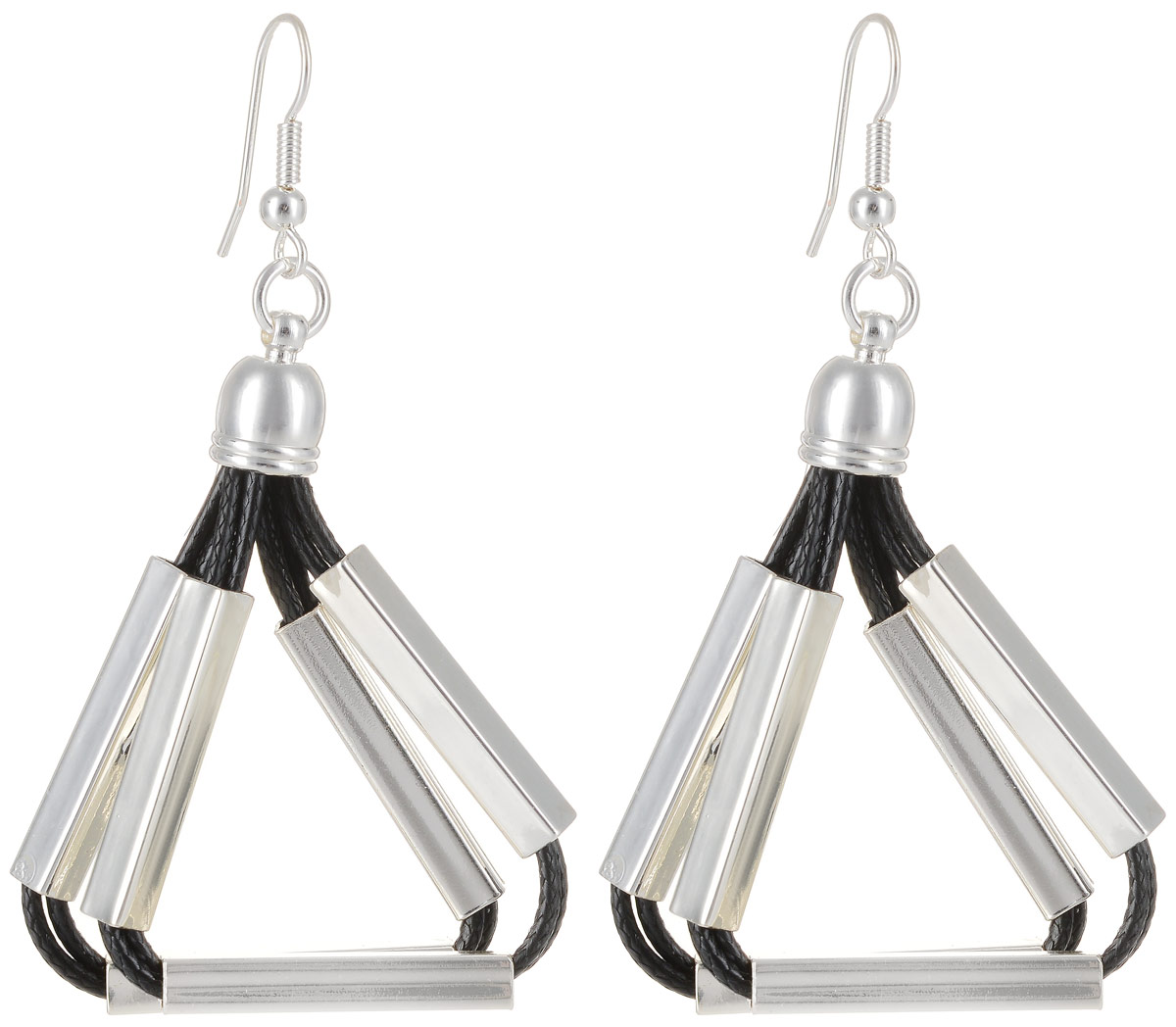 Серьги Art-Silver, цвет: серебряный. СРГ5002-340Серьги с подвесками Серьги Art-Silver, цвет: серебряный. СРГ5002-340Серьги с подвескамиСтильные серьги Selena выполнены из латуни с гальваническим покрытием. Серьги оформлены оригинальными декоративными подвесками. Серьги выполнены с замком-петлей. Такие серьги будут ярким дополнением вашего образа.
