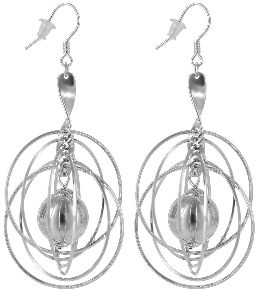 Серьги Art-Silver, цвет: серебряный. 18412-365Серьги с подвесками Серьги Art-Silver, цвет: серебряный. 18412-365Серьги с подвескамиСтильные серьги Selena выполнены из латуни с гальваническим покрытием. Серьги оформлены оригинальными декоративными подвесками. Серьги выполнены с замком-петлей. Такие серьги будут ярким дополнением вашего образа.