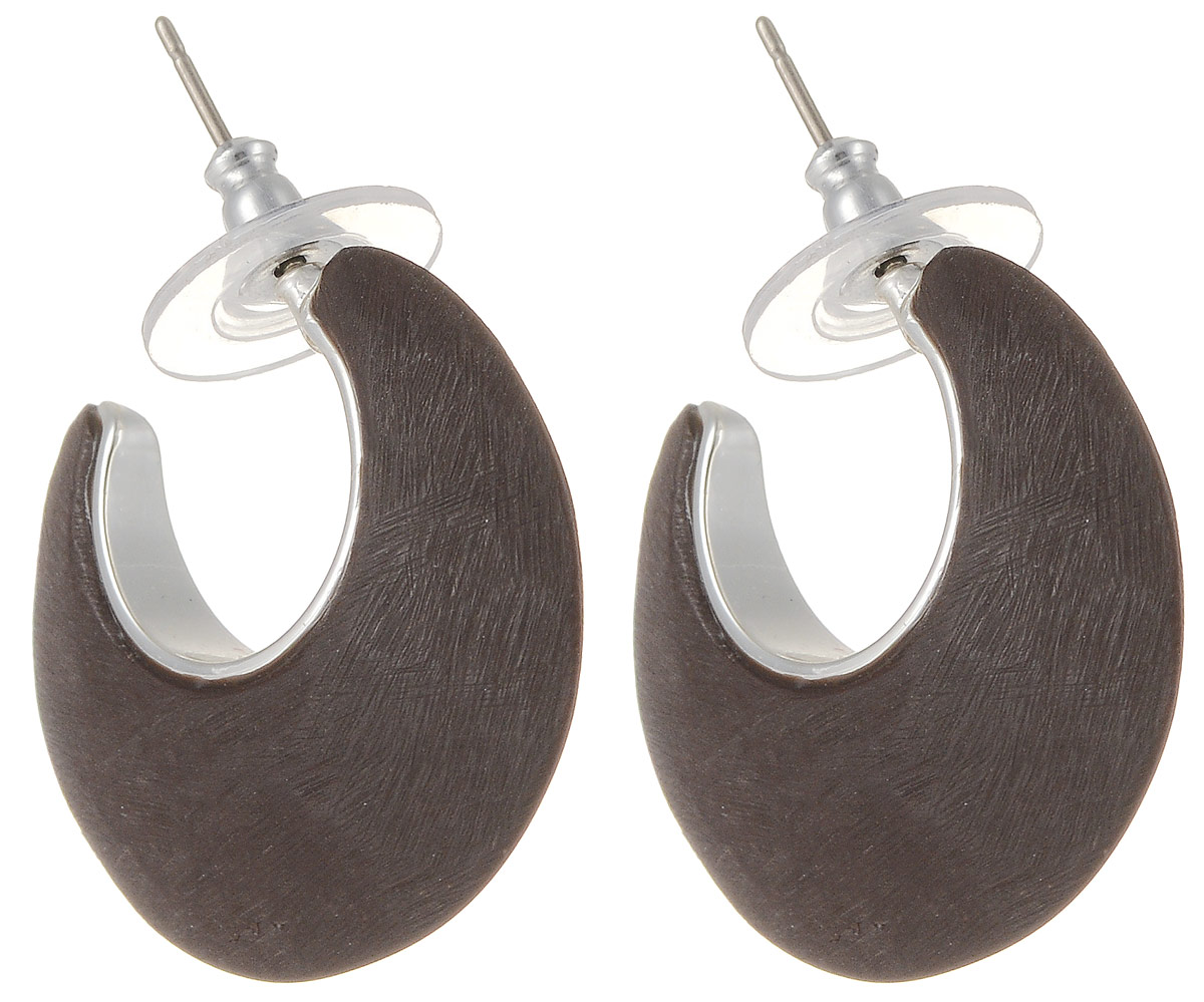 Серьги Art-Silver, цвет: коричневый. М509-365Пуссеты (гвоздики) Серьги Art-Silver, цвет: коричневый. М509-365Пуссеты (гвоздики)Стильные серьги Art-Silver выполнены из бижутерного сплава. Серьги выполнены с замками-гвоздиками. Такие серьги будут ярким дополнением вашего образа.