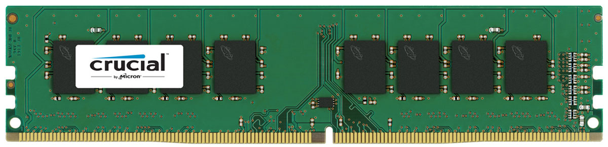 Crucial ECC Reg Dual Rank DDR4 16GB 2400МГц модуль оперативной памятиCT16G4RFD424A Crucial ECC Reg Dual Rank DDR4 16GB 2400МГц модуль оперативной памятиCT16G4RFD424AМодуль оперативной памяти Crucial CT16G4RFD424A прекрасно подойдет для серверов, которые нуждаются в оперативной памяти с высокой производительностью. По сравнению с DDR3, оперативная память DDR4 предлагает удвоенную пропускную способность, при этом потребляя меньше питания (1.2 В). Crucial CT16G4RFD424A совместима с процессорами Intel семейства Xeon Е3-1200 V3 и е5-2600 V3.DDR4 обеспечивает повышенную производительность, увеличенную емкость DIMM, улучшенную целостность данных и пониженное энергопотребление.В дополнение к оптимизированной производительности и более низкому энергопотреблению DDR4 также выполняет циклические проверки с избыточностью (CRC) для обеспечения повышенной надежности хранения данных, имеет встроенную функцию контроля нарушения четности для проверки целостности передачи команд и адресов, обеспечивает повышенную целостность сигнала и другие функции RAS.