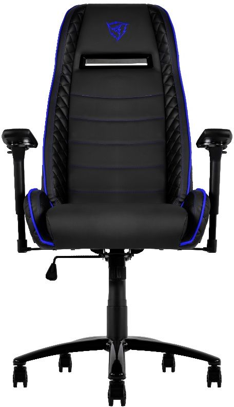 ThunderX3 TX3-40, Black Blue профессиональное геймерское креслоTX3-40BB ThunderX3 TX3-40, Black Blue профессиональное геймерское креслоTX3-40BBПрочная металлическая основа.Мягкий кожзам.Тип механизма бабочка.Пневматическая регулировка высоты сиденья.Угол раскачивания 3° - 18°.60 мм нейлоновые колесики.Регулируемый подголовник.Подушка под шею.Регулирование положение сиденья с фиксацией.Угол наклона спинки 3° - 18°.