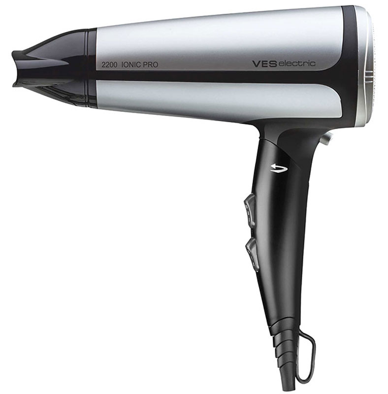 Ves V-HD575 фенV-HD575 Ves V-HD575 фенV-HD575Фен Ves V-HD575 поможет быстро высушить и красиво уложить волосы любой длины. Данная модель практична и удобна в использовании, имеет складную ручку для удобного хранения, защиту от перегрева, съемный фильтр для удобной очистки и петлю для подвешивания. Фен работает в трех температурных режимах и в двух режимах интенсивности подачи воздуха. Оснащен функциями холодного обдува и ионизации.