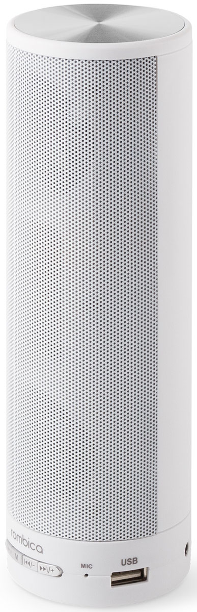 Rombica MySound BT-05 портативная акустикаSBT-00050 Rombica MySound BT-05 портативная акустикаSBT-00050Портативная акустическая система Rombica MySound BT-05 совместима со всеми популярными устройствами с поддержкой Bluetooth. Помимо этого она может воспроизводить MP3 и WAV файлы с USB и microSD накопителей. Также колонку можно использовать через AUX-подключение. Встроенный сабвуфер дает глубокий и насыщенный бас. Емкий аккумулятор 1200 мАч обеспечивает долгую работу. MySound BT-05 имеет встроенный микрофон для приема звонков.