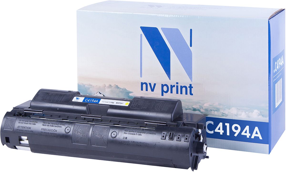 NV Print C4194AY, Yellow тонер-картридж для НР LaserJet 4500/4550NV-C4194AY NV Print C4194AY, Yellow тонер-картридж для НР LaserJet 4500/4550NV-C4194AYКартридж лазерный совместимый HP, производитель NV Print, модель NV-C4194A Yellow для НР LaserJet 4500/4550, ресурс 6000 копий.