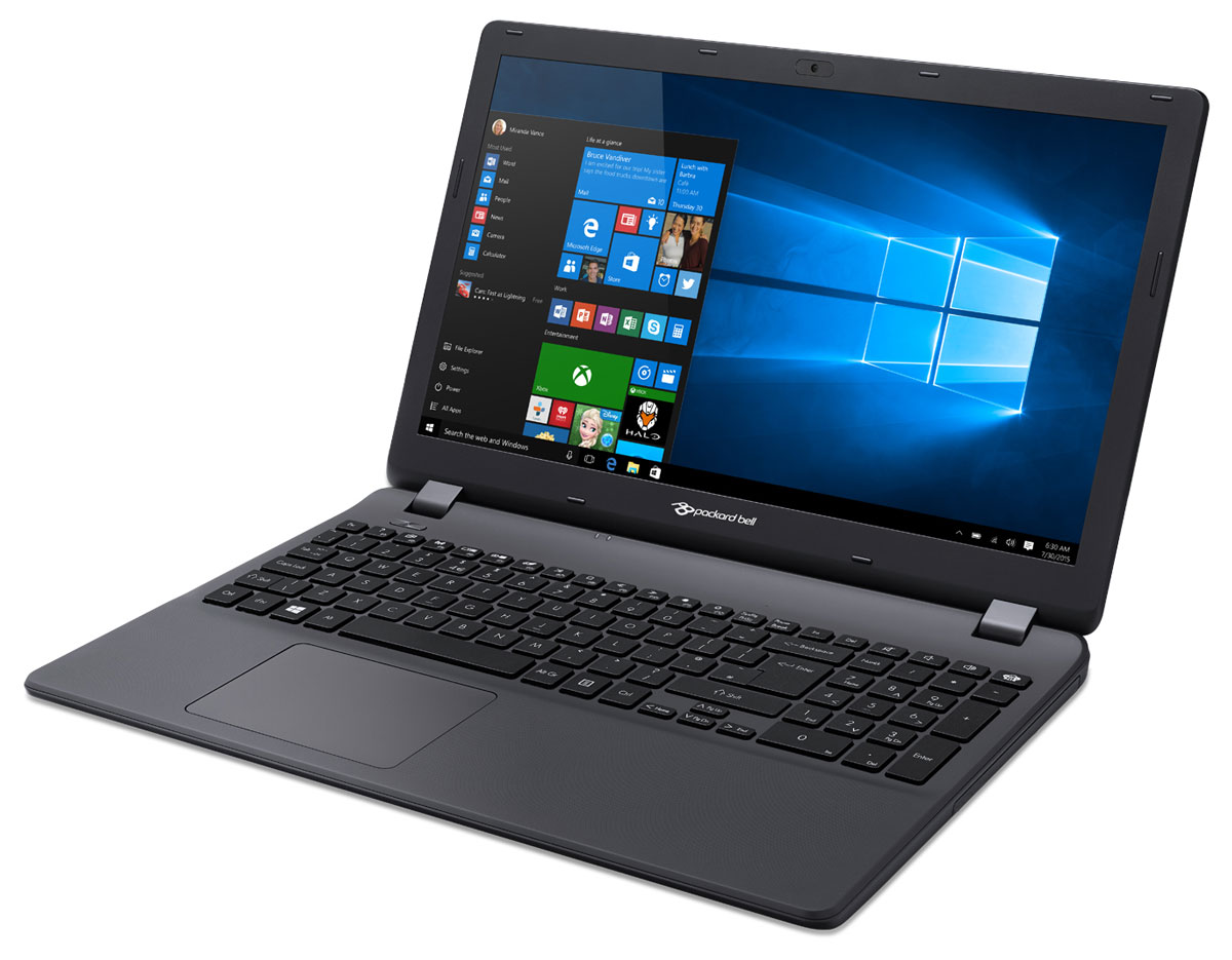 Packard Bell ENTG81BA-P35J, Black (NX.C3YER.019)NX.C3YER.019 Packard Bell ENTG81BA-P35J, Black (NX.C3YER.019)NX.C3YER.019Ноутбук Packard Bell EasyNote TG81BA с изящным дизайном сочетает в себе доступность и удобство использования, что позволяет с его помощью эффективно решать повседневные задачи. Вы сможете всегда оставаться на связи, легко справляться с повседневными задачами и наслаждаться всеми возможностями для развлечений. Этот ноутбук основан на эффективной, проверенной временем технологии, что делает его идеальным решением для всей семьи.Вы сможете брать ноутбук Packard Bell EasyNote TG81BA с собой повсюду. Благодаря продолжительному времени автономной работы устройства (до 5,5 часов) вы можете работать и общаться с друзьями, где бы вы ни находились. Сенсорная панель Precision Touchpad повышенной точности помогает работать эффективнее, обеспечивая более удобные возможности масштабирования, прокрутки и навигации. Панель также оснащена технологией, ограничивающей возможности случайного ввода и случайных движений курсора - вводить данные и наводить курсор стало проще, без досадных побочных эффектов. Кроме того, клавиатура устройства с глубиной нажатия 1,7 мм и большой удаленностью клавиш друг от друга повышает удобство ввода благодаря ощущению движений клавиш под пальцами.Экономьте пространство на вашем домашнем ПК или просматривайте медиаконтент, где бы вы ни находились. Благодаря экрану HD с диагональю 15,6 обеспечивается четкость и яркость видео. Смотрите потоковое видео в Интернете или подключите ноутбук к ТВ-устройству через порт HDMI, чтобы насладиться просмотром медиаконтента на большом экране.Точные характеристики зависят от модификации.Ноутбук сертифицирован ЕАС и имеет русифицированную клавиатуру и Руководство пользователя.