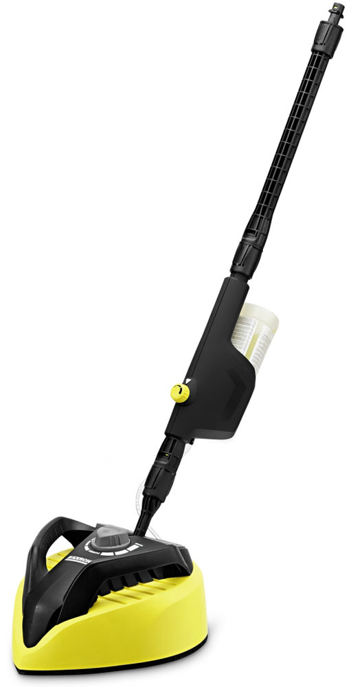 Karcher T 550 T-Racer насадка для плоских поверхностей (26432510)26432510 Karcher T 550 T-Racer насадка для плоских поверхностей (26432510)26432510Насадка Karcher T 550 T-Racer оснащена широким спектром функций для легкого и качественного удаления загрязнений. Удлинительные трубки помогут очищать поверхность без усилий, регулировка давления позволяет выбирать необходимое давление для очистки. С помощью специальной конструкции можно без труда очищать углы и края. Данная модель идеально подходит для чистки поверхности из гравия, дерева и камня.
