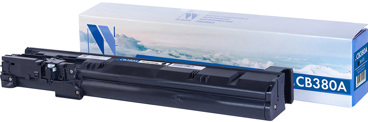 NV Print CB380A, Black тонер-картридж для HP LaserJet Color CP6015dn/CP6015n/CP6015x/CP6015xhCB380A NV Print CB380A, Black тонер-картридж для HP LaserJet Color CP6015dn/CP6015n/CP6015x/CP6015xhCB380AСовместимый лазерный картридж NV Print CB380A для печатающих устройств HP - это альтернатива приобретению оригинальных расходных материалов. При этом качество печати остается высоким.Лазерные принтеры, копировальные аппараты и МФУ являются более выгодными в печати, чем струйные устройства, так как лазерных картриджей хватает на значительно большее количество отпечатков, чем обычных. Для печати в данном случае используются не чернила, а тонер.