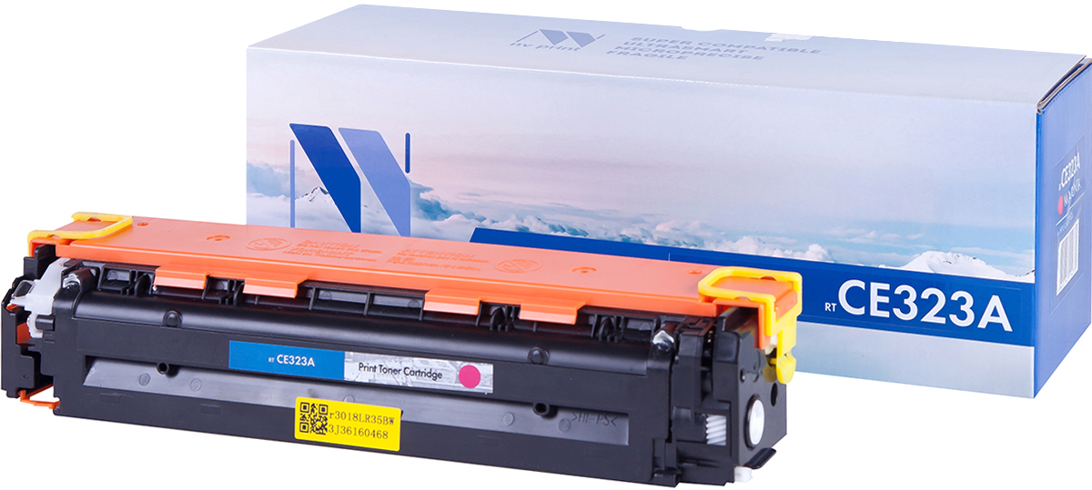 NV Print CE323AM, Magenta тонер-картридж для HP Color LaserJet PRO CP1525N/CP1525NWNV-CE323AM NV Print CE323AM, Magenta тонер-картридж для HP Color LaserJet PRO CP1525N/CP1525NWNV-CE323AMСовместимый лазерный картридж NV Print CE323AM для печатающих устройств HP - это альтернатива приобретению оригинальных расходных материалов. При этом качество печати остается высоким. Картридж обеспечивает повышенную чёткость чёрного текста и плавность переходов оттенков серого цвета и полутонов, позволяет отображать мельчайшие детали изображения.Лазерные принтеры, копировальные аппараты и МФУ являются более выгодными в печати, чем струйные устройства, так как лазерных картриджей хватает на значительно большее количество отпечатков, чем обычных. Для печати в данном случае используются не чернила, а тонер.