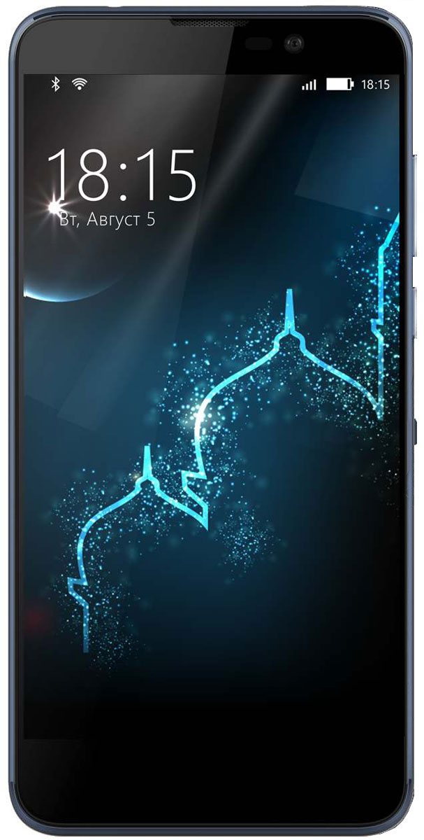 BQ 5071 Belief, Dark Blue46612629 BQ 5071 Belief, Dark Blue46612629Компания BQ представляет смартфон BQ-5071 Belief, созданный специально для мусульман.Смартфон способен точно рассчитать время молитв на основе текущего местоположения и оснащен специальным будильником, оповещающим о начале намаза. Также гаджет найдет для владельца подходящие рестораны с халяльным меню и укажет местоположение ближайшей мечети. Саму священную книгу Коран можно прочитать в текстовом и прослушать в аудио форматах, а любой аят отправить через Email, Facebook или Twitter.Аппаратная начинка модели - это 4-х ядерный процессор с тактовой частотой 1300 МГц и 5-дюймовый IPS-дисплей с HD разрешением. В смартфоне установлены 1 Гб оперативной и 8 Гб встроенной памяти, которую легко увеличить до 128 Гб с помощью Micro SD Card.Еще одна полезная особенность BQ-5071 Belief - это батарея емкостью 3750 мАч, что позволяет телефону работать достаточно долго при максимальной загрузке систем. Модель оснащена двумя камерами: фронтальная 5 и основная 8 мегапикселей.Заднюю крышку украшает рисунок в арабском стиле, а на заставку можно поставить одну из нескольких картинок мусульманской тематики.Смартфон сертифицирован EAC и имеет русифицированный интерфейс меню и Руководство пользователя.