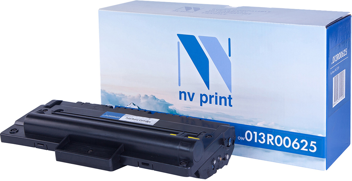 NV Print NV-013R00625, Black тонер-картридж для Xerox WorkCentre 3119NV-013R00625 NV Print NV-013R00625, Black тонер-картридж для Xerox WorkCentre 3119NV-013R00625Совместимый лазерный картридж NV Print NV-013R00625 для печатающих устройств Xerox - это альтернатива приобретению оригинальных расходных материалов. При этом качество печати остается высоким. Картридж обеспечивает повышенную чёткость чёрного текста и плавность переходов оттенков серого цвета и полутонов, позволяет отображать мельчайшие детали изображения.Лазерные принтеры, копировальные аппараты и МФУ являются более выгодными в печати, чем струйные устройства, так как лазерных картриджей хватает на значительно большее количество отпечатков, чем обычных. Для печати в данном случае используются не чернила, а тонер.