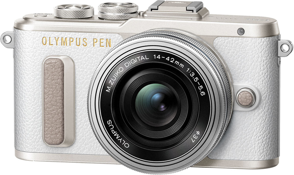 Olympus PEN E-PL8 Kit 14-42 EZ, White фотокамераV205082WE000 Olympus PEN E-PL8 Kit 14-42 EZ, White фотокамераV205082WE000Фотокамера Olympus PEN E-PL8 станет вашей персональной музой! Стильный корпус в темно-коричневом цвете и других классических оттенках выделит эту камеру среди самых ожидаемых новинок этого года. Современный дизайн, удобный функционал, классические изгибы и кожаная отделка металлического корпуса делает камеру такой же яркой и привлекательной, как и вы.Мы все любим селфи! Но все, кто когда-либо пытался сделать хороший снимок, знают, что селфи само по себе уже стало искусством, и нужно уметь все сделать правильно. С новой камерой Olympus ваши селфи будут выглядеть идеально с первого кадра. Поверните сенсорный экран вниз, и камера автоматически перейдет в режим селфи.С камерой Olympus PEN E-PL8 вы можете делиться захватывающими моментами своей жизни, разнообразные художественные фильтры расширят ваш творческий потенциал и вдохнут в ваши изображения особенное настроение. Эффекты художественных фильтров в режиме Live View позволят вам увидеть готовый результат снимков.Иногда одно фото может сказать больше чем тысяча слов. И иногда одно видео может сказать больше чем тысяча фотографий. Всегда будут моменты и события, которым необходимо движение. Благодаря добавленной функции съемки, вы можете снимать видеоклипы в формате HD, соединять множество коротких видео, добавлять музыку по желанию и сохранять их на своем смартфоне.Незабываемые моменты становятся более приятными, когда мы можем поделиться ими с остальными. Вот почему Olympus E-PL8 имеет встроенный Wi-Fi и приложение Olympus Image Share, позволяя вам делиться своими эмоциями с друзьями и подписчиками, где бы Вы ни находились. В вашем профиле в Facebook и Instagram всегда будут снимки высокого качества.