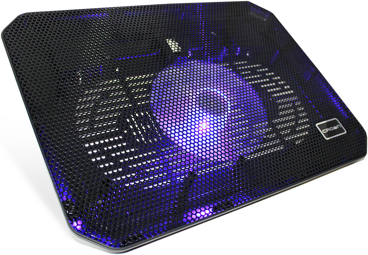Crown CMLC-M10 охлаждающая подставка для ноутбука 17CM000001686 Crown CMLC-M10 охлаждающая подставка для ноутбука 17CM000001686Особенности:Один тихий кулер 14см;Питание по USB кабелю от ноутбука;Максимальное рассеивание тепла;Для ноутбуков диагональю до 17”.