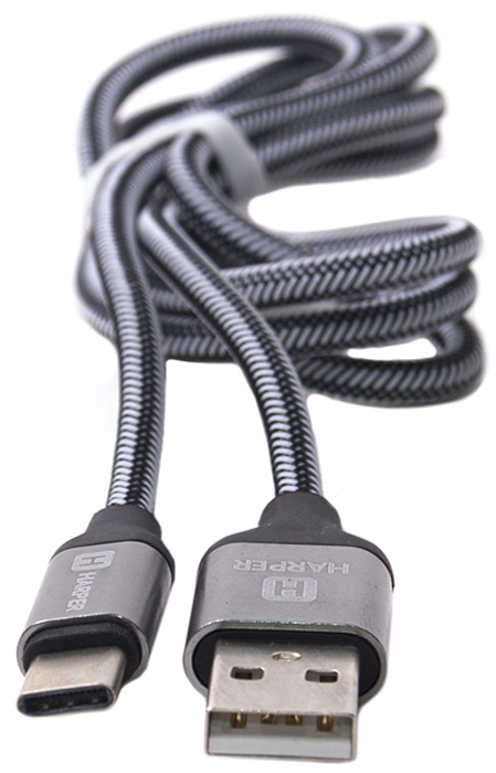 Harper Brch-710, Silver кабель USB - Type C (1 м)00-00001357 Harper Brch-710, Silver кабель USB - Type C (1 м)00-00001357USB - TYPE C, Длина кабеля: 1 м. Нейлоновая оплетка. Повышенная износоустойчивость. Повышенный срок службы - проверенные материалы. Mеталлический штекер на концах. Способны заряжать устройства до 2 ампер.