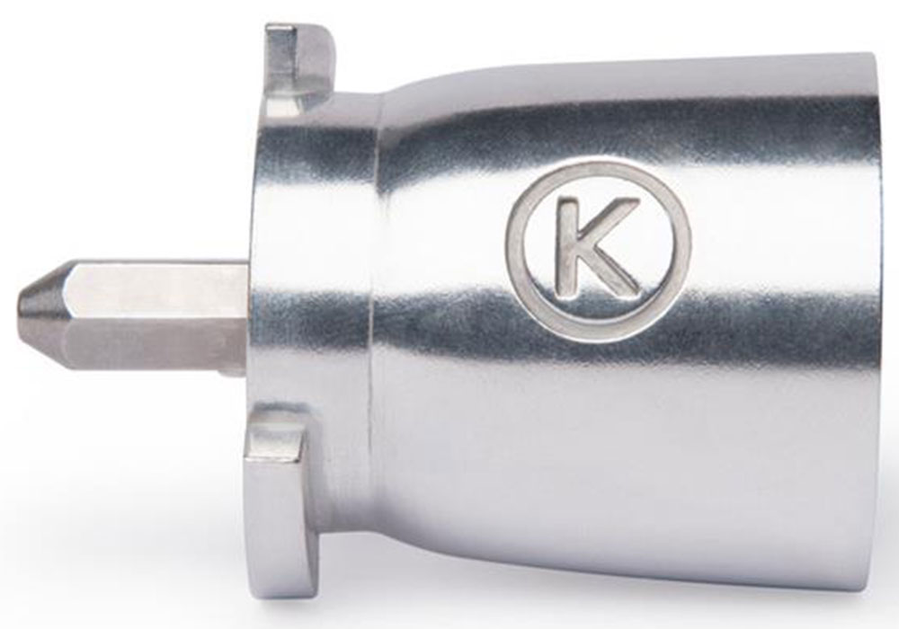 Kenwood КАТ002МЕ адаптерКАТ002МЕ Kenwood КАТ002МЕ адаптерКАТ002МЕАдаптер Kenwood КАТ002МЕ используется для низкоскоростного отверстия кухонных машин. И служит переходником между соединением шестигранным (как в кухонных машинах серий Chef Sense) и плоским соединением (как в кухонных машинах серий Chef, Cooking Chef и Major).Использование адаптера позволяет значительно расширить ассортимент насадок, подходящих для низкоскоростного привода кухонных машин серий Chef Sense. Теперь к новой кухонной машине можно присоединить насадки, которые остались от ее предшественницы.