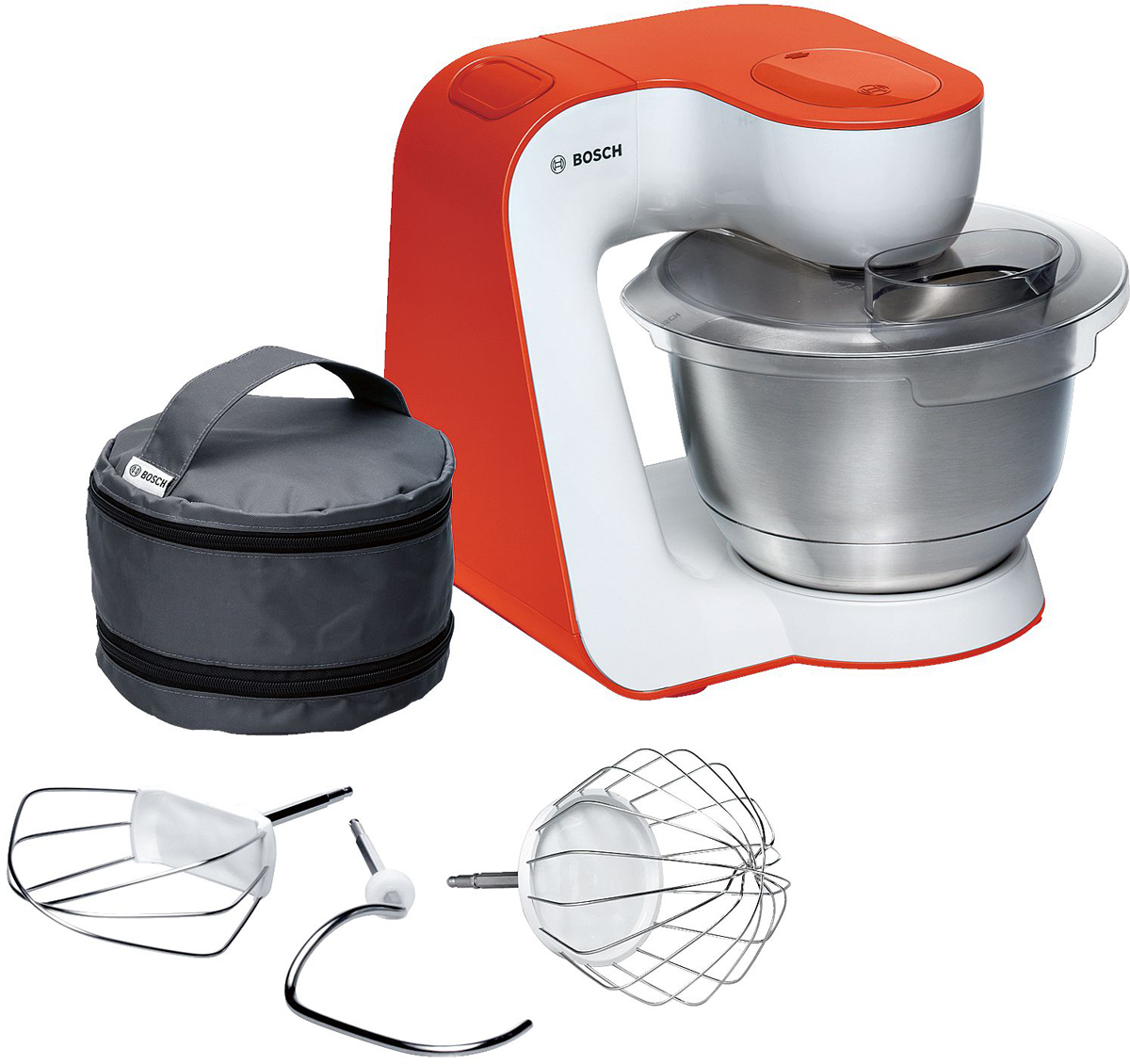 Bosch MUM54I00 кухонный комбайнMUM 54I00 Bosch MUM54I00 кухонный комбайнMUM 54I00Bosch MUM54I00 - мощная кухонная машина с многосторонними возможностями для готовки и выпечки. Мотор мощностью 900 Вт легко обрабатывает большие количества ингредиентов. Отличное качество замеса теста благодаря планетарному вращению Multi-motion-drive. 7 скоростей замешивания и импульсный режим обеспечат наилучший результат. Большая чаша из нержавеющей стали 3,9 л позволяет замешать до 2 кг крутого теста. Bosch MUM54I00 имеет функцию автоматического поднятия рычага EasyArmLift.