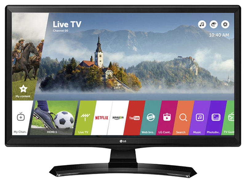 LG 28MT49S-PZ телевизор90000003949 LG 28MT49S-PZ телевизор90000003949ТВ монитор LG 28MT49S-PZ имеет двойное назначение, он сочетает в себе свойства и телевизора и компьютерного монитора. Режим PIP позволит вам смотреть кино и футбол одновременно на одном экране.Насладитесь встроенным Wi-Fi и легким процессом соединения телевизора с внешними устройствами. Просматривайте контент смартфона на большом экране.Благодаря операционной системе webOS 3.5 вы легко найдете нужный контент. Фирменный пульт Magic Remote позволит вам затратить меньше времени на поиск необходимой информации.Вдохновленный красотой и силой природы, дизайн ArcLine дополнит любой изысканный интерьер. Реалистичное качество изображения с превосходной точностью цветопередачи. Из любого положения картинка будет просматриваться без искажений.Наслаждайтесь фильмами или играми с реалистичным стерео звуком. Благодаря встроенным стерео динамикам, нет необходимости в дополнительных колонках.Разместите телевизор на стене и сэкономите дополнительное пространство в вашем интерьере.