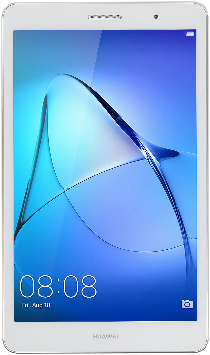 Huawei MediaPad T3 8.0 LTE (16GB), Gold53018494 Huawei MediaPad T3 8.0 LTE (16GB), Gold53018494Планшетный компьютер Huawei MediaPad T3 8.0 LTE поддерживает Micro-SIM-карты, обеспечивая вас мобильным интернетом с помощью 3G- и 4G-сетей.Планшет можно удерживать одной рукой, используя в режиме видеосвязи или телефонных переговоров. Толщина корпуса - всего 7,95 миллиметра, а вес - 350 грамм. 8-дюймовый экран модели поддерживает разрешение 1280 x 800 пикселей. В сочетании с высокой плотностью пикселей яркий дисплей обеспечивает комфортные условия для чтения и рабочих документов.Huawei MediaPad T3 8.0 LTE работает под управлением операционной системы Android, изменённой с помощью фирменной оболочки EMUI 5.1. Эта программа облегчает коммуникацию с планшетом и позволяет запускать два приложения на одном экране. Оболочка EMUI предлагает воспользоваться встроенной программой для мобильной связии SMS-клиентом, расширяя функциональность планшета до уровня смартфона.Благодаря емкому аккумулятору 4800 мАч, данный девайс обеспечит вам длительное время автономной работы даже в самых тяжелых режимах.Планшет сертифицирован EAC и имеет русифицированный интерфейс, меню и Руководство пользователя.