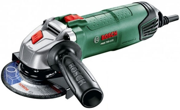Угловая шлифмашина Bosch PWS 750-125 (06033A2422)PWS 750-125 06033A2422 Угловая шлифмашина Bosch PWS 750-125 (06033A2422)PWS 750-125 06033A2422Угловая шлифмашина Bosch PWS 750-125 - ручной универсальный инструмент для обдирки, резки, крацевания и шлифования. Для самых различных областей применения: резка металла или камня, обдирка, крацевание и шлифование Новая дополнительная рукоятка с функцией Vibration Control гасит колебания на 60 %, что облегчает работу и делает ее более эффективной Фиксация шпинделя для легкой смены шлифкругов. Быстрая регулировка положения защитного кожуха без инструмента Алюминиевая головка редуктора - легкая и надежная конструкция для долгого срока службы Дополнительная рукоятка с Vibration Control может приворачиваться с обеих сторон, уверенное ведение инструмента в т.ч. и для левшей