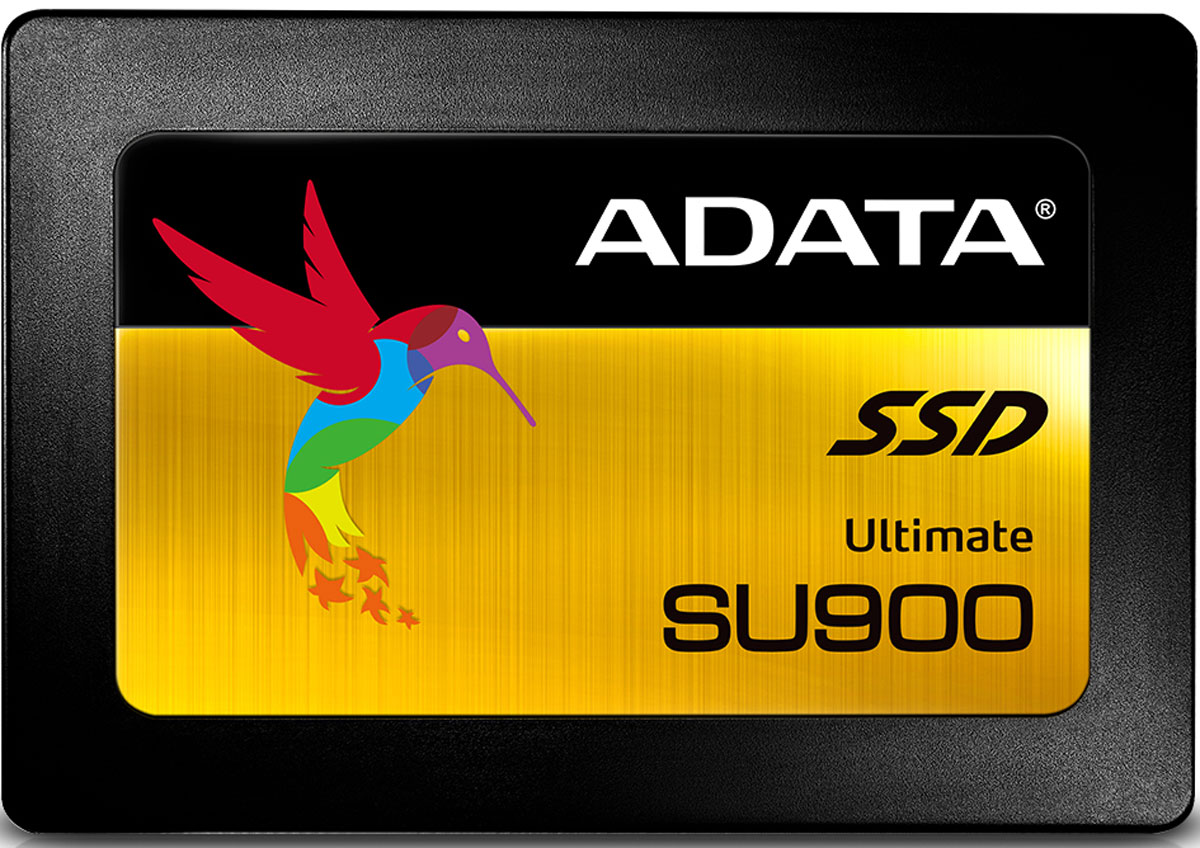 ADATA Ultimate SU900 512GB SSD-накопитель (ASU900SS-512GM-C)ASU900SS-512GM-C ADATA Ultimate SU900 512GB SSD-накопитель (ASU900SS-512GM-C)ASU900SS-512GM-CВ твердотельных накопителях Ultimate SU900 используются флэш-память 3D MLC NAND и контроллер SMI, что обеспечивает емкость до 2 Тб, быструю скорость обработки и высокую надежность работы. Более того, накопитель поддерживает интеллектуальную технологию SLC-кэширования и кэш-буфер DRAM для ускорения процессов чтения/записи до 560/525 Мб в секунду.Благодаря поддержке функции LDPC ECC и технологии защиты различных данных, накопитель SU900 обеспечивает высокий уровень TBW (общее количество считанных байт) и сразу же повышает характеристики ноутбука или настольного ПК за счет превосходной стабильной работы, долгого срока службы и эффективного использования энергии.Интеллектуальный алгоритм SLC-кэширования позволяет используемой флэш-памяти NAND эффективно работать в SLC-режиме с существенным повышением скоростей чтения/записи данных. Кроме того, благодаря поддержке кэш-буфера DRAM характеристики считывания/записи могут быть в два раза выше по сравнению с твердотельными накопителями, не имеющими кэша DRAM, т.е. не способными использовать встроенную память в качестве буфера SSD для выполнения задач на высоких скоростях.Благодаря высококачественным материалам и передовым технологиям, накопитель SU900 имеет преимущества перед традиционными жесткими дисками по многим параметрам, в частности, по времени загрузки и установки, а также по общему объему считывания/записи на гораздо более высоких скоростях.Благодаря использованию LDPC (кода коррекции ошибок с контролем четности с низкой плотностью), накопитель SU900 значительно снижает количество ошибок при передаче информации и в равной степени повышает ее целостность. Таким образом, накопитель защищает ваши ценные данные от повреждений на более высоком уровне, чем SSD-накопители без механизма ECC или даже SSD-накопители, в которых используется базовый механизм коррекции ошибок BCH.Накопитель SU900 поддерживает технологию защиты различных данных, включая шейпинг внутренних данных, функции защиты записи ПО/комплектующих, блочное удаление в начале недели и глобальный алгоритм нивелирования износа — все это гарантирует целостность данных и стабилизирует работу SSD-накопителя.Имея толщину всего 7 мм, накопитель SU900 с легкостью подходит для ультрабуков и любых ноутбуков и игровых консолей. Для размещения в разъеме настольного компьютера толщиной 9,5 мм мы укомплектовали накопитель насадкой толщиной 2,5 мм и держателем толщиной 3,5 дюйма, что делает накопитель практически универсальным.Максимальные перегрузки: 1500GMTBF: 2 млн. часов