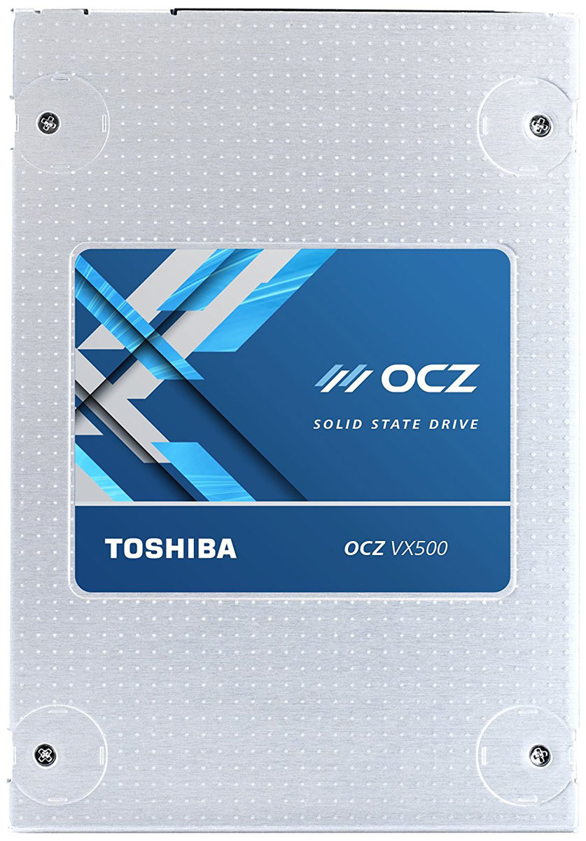 OCZ VX500 1TB SSD-накопитель (VX500-25SAT3-1T)402080 OCZ VX500 1TB SSD-накопитель (VX500-25SAT3-1T)402080Твердотельный накопитель OCZ VX500 представляет собой высокопроизводительное и энергоэффективное решение для хранения данных, позволяющие повысить производительность работы домашних компьютеров и ноутбуков.Данная модель значительно повышает скорость работы системы, обеспечивая более высокую скорость запуска, загрузки и передачи данных по сравнению с механическими жесткими дисками.В накопителях применяются микрочипы флеш-памяти Toshiba MLC NAND (многоуровневые ячейки), изготовленные по 15-нанометровой технологии. Задействован контроллер Toshiba TC358790.Устройства характеризуются толщиной корпуса 7 мм, благодаря чему подходят для использования не только в настольных компьютерах, но и в ноутбуках .