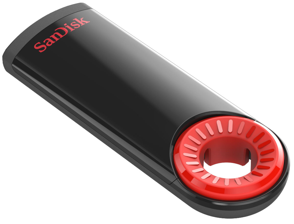 SanDisk Cruzer Dial 32GB, Black Red USB-накопительSDCZ57-032G-B35 SanDisk Cruzer Dial 32GB, Black Red USB-накопительSDCZ57-032G-B35USB-флеш-накопитель SanDisk Cruzer Dial дает вам возможность брать с собой фотографии, файлы и музыку, куда бы вы ни направлялись – на работу, в школу или в отпуск. Поверните колесико на флеш-накопителе, чтобы открыть или закрыть защищенный разъем.Программа SanDisk SecureAccess, поставляющаяся вместе с накопителем, предназначена для шифрования и защиты паролем, поэтому вы можете защитить важные и конфиденциальные файлы, оставив остальную часть накопителя открытой для общего доступа.Благодаря уникальному механизму выдвижения разъема с помощью поворотного колесика USB-флеш-накопитель Cruzer Dial отличается надежностью, удобством и привлекательным дизайном.