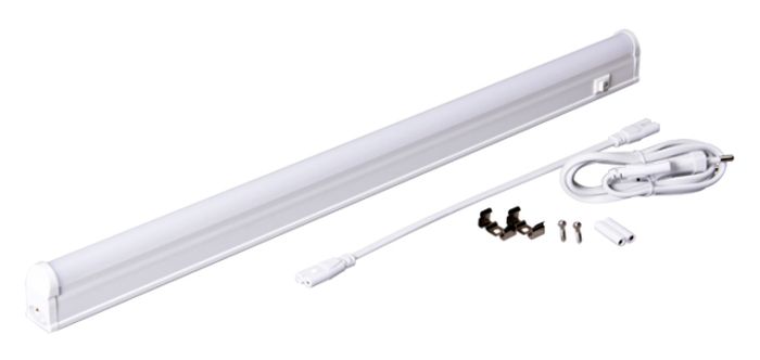 Светильник светодиодный Jazzway PLED T5i PL 600, линейный, IP40, 4000K, 8 Вт.2850621 Светильник светодиодный Jazzway PLED T5i PL 600, линейный, IP40, 4000K, 8 Вт.2850621Jazzway Светильник LED линейный PLED T5i PL 600 8W 4000K белый 572х22х36mm