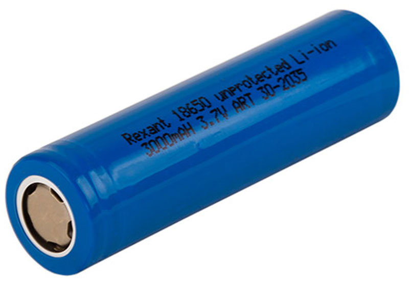 Аккумулятор Rexant 18650, unprotected, Li-ion 3000 mAH, 3.7 В30-2035 Аккумулятор Rexant 18650, unprotected, Li-ion 3000 mAH, 3.7 В30-2035Высокоемкостный аккумулятор Rexant 18650 unprotected 20 А идеально подходит для электронных сигарет, обладает высокой емкостью и токоотдачей что отражается на сроке работы и на количестве генерируемого пара.Тип: Li-Ion, незащищенный; Типоразмер: 18650 Емкость: 3000 mAhНапряжение номинальное: 3,7В Ток: 20АБез эффекта памяти