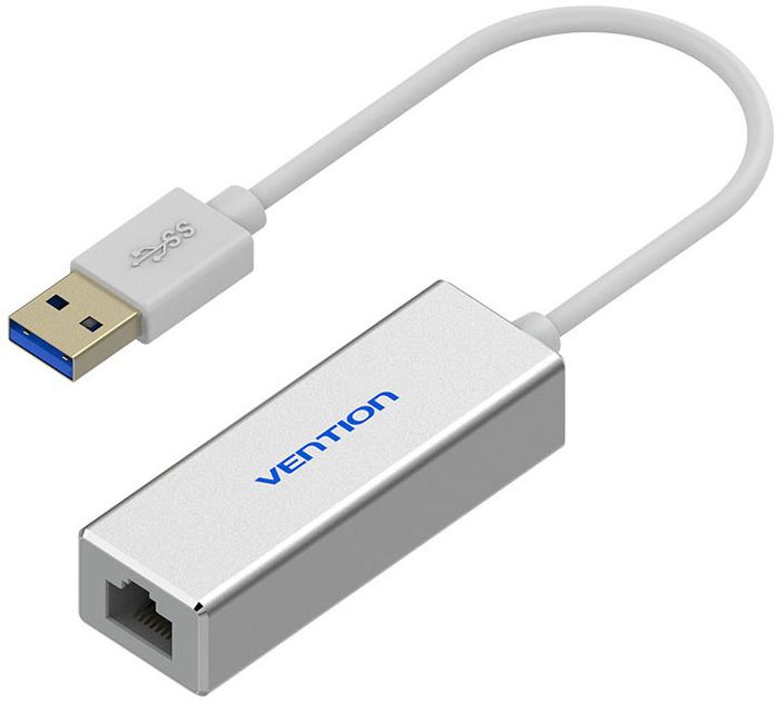 Vention USB 3.0 M - Gigabit Ethernet RJ45 F сетевой адаптер сетевой адаптер apple usb ethernet mc704zm a белый