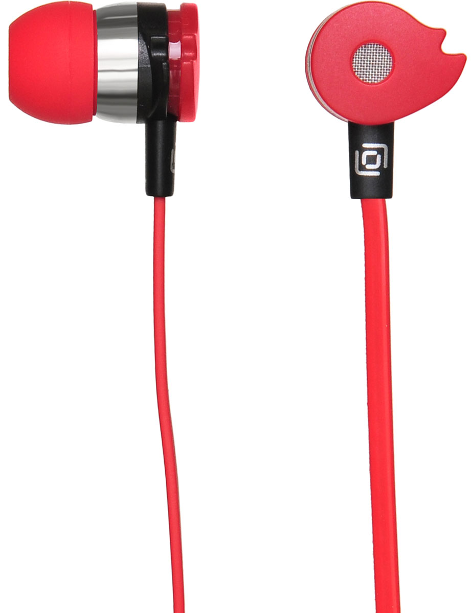 Oklick HS-S-210, Red наушникиHS-S-210 Oklick HS-S-210, Red наушникиHS-S-210Oklick HS-S-210 - подходящий выбор для тех, кто не может представить свою жизнь без любимой музыки отменного качества, звучащей в ушах в пути, во время занятий спортом и любое другое удобное время.Наушники плотно и надежно фиксируются в ушной раковине благодаря специальной форме амбушюр, что выгодно отличает ее от других проводных моделей. Легковесная конструкция делает ношение этого устройства невероятно комфортным.Акустические характеристики гарнитуры Oklick HS-S-210 обеспечивают естественное звучание на средних частотах и четкую детализацию звуков при прослушивании музыки и аудиокниг.Данная модель оснащена кнопкой ответа на вызов и микрофоном, закрепленными на проводе, поэтому ее можно использовать при подключении не только к компактной аудиотехнике, но и смартфону.
