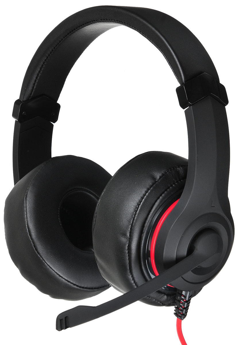Oklick HS-L330G Nightmare, Black игровые наушникиHS-L330G Oklick HS-L330G Nightmare, Black игровые наушникиHS-L330GТеперь Oklick представляет игровую гарнитуру HS-L330G Nightmare. Она относится к гарнитурам закрытого типа, обладает встроенным микрофоном, регулируемым изголовьем, мягкими и удобными амбушюрами. Выполнена в оригинальном дизайне и обладает всеми возможностями и характеристиками, удовлетворяющими потребности любителей самых разнообразных игровых жанров.