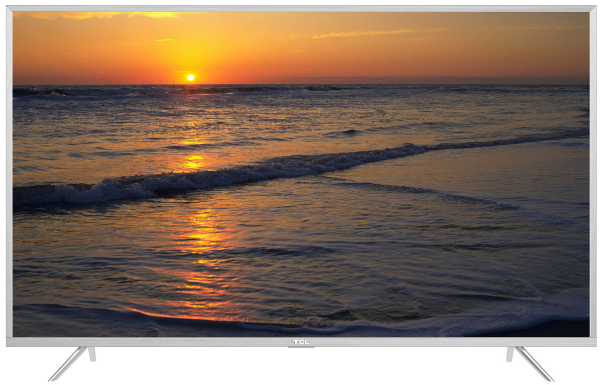 TCL L43P2US, Silver телевизорL43P2US TCL L43P2US, Silver телевизорL43P2USНа экране телевизора TCL L43P2US вы всегда будете видеть идеальное изображение формата 4К, вне зависимости от качества видеосигнала. За его обработку отвечает высокопроизводительный 64-х битный процессор, автоматически анализирующий и конвертирующий картинку и звук. Загружайте новый контент, смотрите фильмы, слушайте музыку - в наилучшем качестве!Сверхчеткое изображение нового телевизора TCL позволит в динамике рассмотреть ранее недоступные мельчайшие детали, наслаждаясь насыщенностью цветов и контрастностью! Стандарт видеоизображения позволяет просматривать фильмы и компьютерную графику в разрешении 4К - 3840 x 2160.Телевизор TCL L43P2US имеет самую современную технологию прорисовки полутонов, позволяющую добиваться невероятной реалистичности картинки. Вы видите на экране до миллиарда тончайших цветовых тонов, которые делают изображение неотличимым от оригинала.Smart-телевизор TCL откроет для вас новый мир, объединяющий сотни и тысячи телеканалов, интернет-серфинг и вселенные онлайн-игр. Загружайте любимые фильмы, делитесь своими лучшими фотографиями и видеозаписями в социальных сетях, слушайте музыку и узнавайте интересующие вас новости с помощью удобных предустановленных приложений.Процессор 4K в сочетании с технологией UHD Upscaling передает цвета более естественно в ярких сценах, делая изображение реалистичнее. Поддержка масштабирования изображения до разрешения 4К при просмотре видео обеспечивает невероятное богатство деталей, естественную цветопередачу и контрастность, а тональные переходы получаются более плавными.