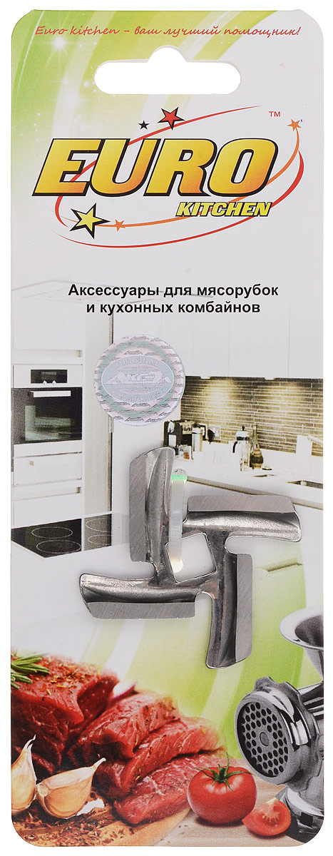Euro Kitchen EUR-KNG Mystery нож для мясорубкиEUR-KNG Mystery Euro Kitchen EUR-KNG Mystery нож для мясорубкиEUR-KNG MysteryНож Euro Kitchen EUR-KNG предназначен для работы с электрическими мясорубками марки Mystery. Он с легкостью заменит фирменную деталь, не уступив ей по качеству и сроку службы. Высокая производительность и долгий срок службы современных электрических и ручных мясорубок зависят, в первую очередь, от режущих механизмов и их выработки. Своевременная профилактика и замена режущих и вспомогательных элементов способствуют уменьшению нагрузки на узлы и другие механизмы, гарантируя долгую и качественную работу вашей мясорубки.