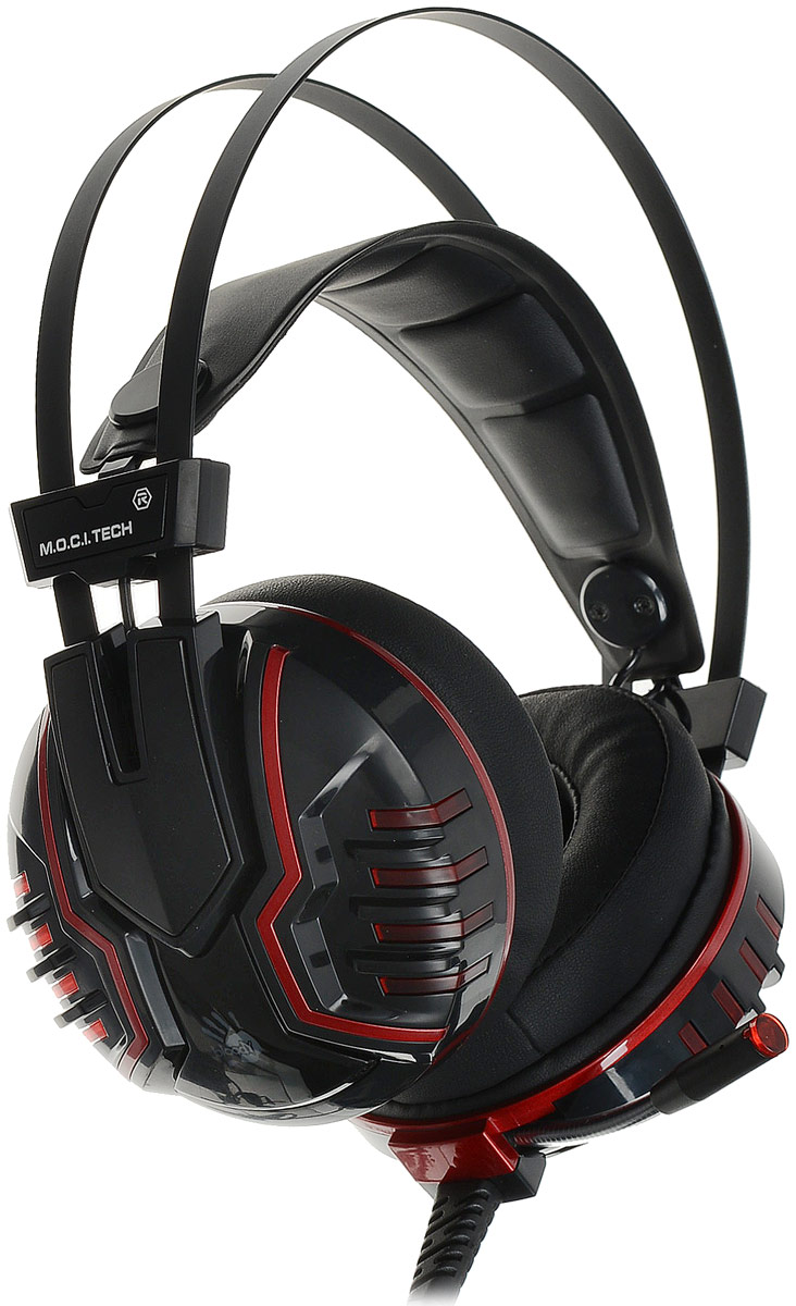 A4Tech Bloody M615, Black Red игровые наушникиM615 A4Tech Bloody M615, Black Red игровые наушникиM615Гарнитура A4Tech Bloody M615 изготовлена из высококачественных материалов, которые обеспечивают наибольший комфорт пользователю даже после длительного использования. Металлический коннектор гарантирует долговечность устройства. А благодаря элегантному дизайну даже самые требовательные игроки будут в восторге.Двухкамерная технология акустической обработки обеспечивает глубокий резонирующий бас и кристально четкие высокие и средние частоты (в диапазоне от 20 Гц до 20 КГц). Это создает реалистичное ощущение объемного звука и позволяет вам в полной мере насладиться игровым процессом.Инновационной технология M.O.C.I. (Mycelium of Carbon IT) - революционная двухъядерная полнодиапазонная мембрана диаметром 40 мм наушников изготовлена из наномицелия и углеродных волокон. Это первая в своем роде аудиогарнитура, которая позволяет услышать оригинальный звук без его искажения.Эргономичный дизайн обеспечивает максимальный комфорт, идеально подходит для долгих игровых сессий.Бескислородные медные нити изготовлены из эко-материала TPE. Кабель оптимизирован под любое окружение и выдерживает натяжение с силой 20 кг.Полностью регулируемый передовой микрофон обеспечивает кристально чистую голосовую связь во время игры, предоставляя вам максимальный контроль в игровой среде.Гарнитура специально разработана таким образом, чтобы предотвратить головную боль при длительном ношении. Двухъядерная полнодиапазонная мембрана создана из тончайшего материала, что позволяет вашим ушам дышать.