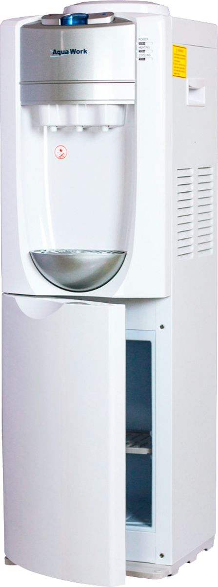 Aqua Work 712-S-W кулер для воды10377 Aqua Work 712-S-W кулер для воды10377AW 712S-W (белый), компрессорный, напольный, шкафчик