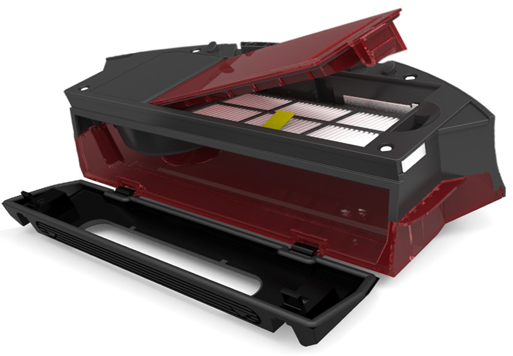 iRobot пылесборник для Roomba 800 серииiR103 iRobot пылесборник для Roomba 800 серииiR103Контейнер для сбора мусора робот-пылесосов iRobot Roomba 800 серии. Пылесборник имеет прозрачные стенки корпуса для визуального контроля за наполнением.
