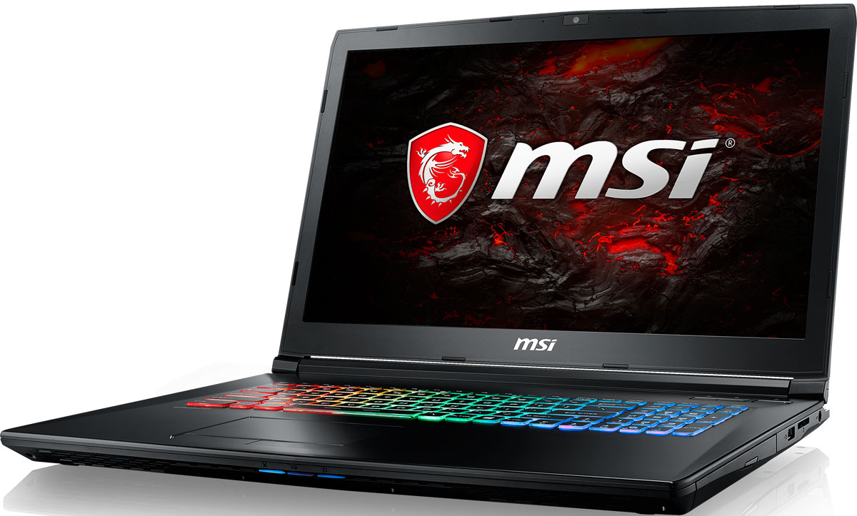 MSI GP72 7RDX-487XRU Leopard, BlackGP72 7RDX-487XRU MSI GP72 7RDX-487XRU Leopard, BlackGP72 7RDX-487XRUMSI GP72 7RDX Leopard - это мощный ноутбук, который адаптирован для современных игровых приложений. Стильный шлифованный алюминиевый корпус прекрасно подчёркивает эстетику и мощь этой игровой машины.MSI стала первой, кто применил новейшее поколение видеокарт NVIDIA Pascal в игровых ноутбуках. 3D-производительность GeForce GTX 1050 по сравнению с GeForce GTX 960M увеличилась более чем на 30%. Инновационная система охлаждения Cooler Boost 4 и особые геймерские технологии раскрыли весь потенциал новейшей NVIDIA GeForce GTX 1050.Седьмое поколение процессоров Intel Core серии H обрело более энергоэффективную архитектуру, продвинутые технологии обработки данных и оптимизированную схемотехнику. Производительность Core i7-7700HQ по сравнению с i7-6700HQ выросла в среднем на 8%, мультимедийная производительность - на 10%, а скорость декодирования/кодирования 4K-видео - на 15%. Аппаратное ускорение 10-битных кодеков VP9 и HEVC стало менее энергозатратным, благодаря чему эффективность воспроизведения видео 4K HDR значительно возросла.Запускайте игры быстрее других благодаря потрясающей пропускной способности PCI-E Gen 3.0x4 с поддержкой технологии NVMe на одном устройстве M.2 SSD. Используйте потенциал твердотельного диска Gen 3.0 SSD на полную. Благодаря оптимизации аппаратной и программной частей достигаются экстремальный скорости чтения до 2200 МБ/с, что в 5 раз быстрее твердотельных дисков SATA3 SSD.Вы сможете достичь максимально возможной производительности вашего ноутбука благодаря поддержке оперативной памяти DDR4-2400, отличающейся скоростью чтения более 32 Гбайт/с и скоростью записи 36 Гбайт/с. Возросшая на 40% производительность стандарта DDR4-2400 (по сравнению с предыдущим поколением, DDR3-1600) поднимет ваши впечатления от современных и будущих игровых шедевров на совершенно новый уровень.Эксклюзивная технология MSI SHIFT выводит систему на экстремальные режимы работы, одновременно снижая шум и температуру до минимально возможного уровня. Переключаясь между пятью профилями, вы сможете достичь экстремальной производительности своей машины или увеличить время её работы от батарей. Функция легко активируется либо горячими клавишами FN + F7, либо через приложение Dragon Gaming Center.Тепло является одним из самых главных условий существования всего живого на Земле. Физика процесса проста: чем больше энергии затрачено, тем больше выделится тепла. Таким образом, охлаждение мощных игровых систем становится довольно сложной задачей. Эксклюзивная технология MSI Cooler Boost 4 заключается в установке под капот вашего мощного ноутбука двух охлаждающих модулей и их объединения с двумя отдельными теплоотводами - для GPU и CPU. Одно нажатие кнопки запуска системы охлаждения на полную мощь, и шесть теплопроводных трубок в сочетании с двумя вентиляторами активно выведут генерируемое системой тепло наружу. Такая архитектура охлаждения является самым эффективным решением в классе.Режим SuperSpeed поддерживает скорость передачи данных до 5 Гбит/с, что в 10 раз быстрее USB 2.0. Порт USB Type-C меньше устаревшего Type-A и отличается более удобной реверсивной конструкцией. Кроме того, стандарт USB 3.0 обратно совместим с устройствами USB 2.0.Представьте, что можете раскинуть декорации своей игры на несколько мониторов и ощутить по-настоящему глубокое погружение в игровую среду. Инновационная технология MSI Matrix Display поддерживает одновременное подключение двух внешних дисплеев: одного - к порту HDMI 1.4, другого - к порту miniDisplayPort 1.2. Подключив ноутбук к UHD-телевизору с разрешением 3840х2160 (4K), вы сможете наслаждаться захватывающими игровыми сценами и кинофильмами, которые будут выглядеть значительно ярче, динамичнее и натуральнее.Будучи изначально разработанной для пилотов боевых истребителей технология Nahimic позволяет воссоздать в игровых средах высокореалистичное трёхмерное акустическое пространство Технология Nahimic позволяет добиться звучания виртуальной системы 7.1 на стандартных стереосистемах и перенести геймера в центр сражения, позволив слышать каждый шаг, каждый отдалённый взрыв и каждую перезарядку оружия противника. Также технология Nahimic отличается чрезвычайно высоким качеством записи звука как во время стриминга, так и при видеозахвате геймплея.Технология MSI Audio Boost повышает детализацию и качество звука на 30%. Аудиоразъём с позолотой гарантирует стабильную передачу звука (меньше помех) и помогает оптимизированной технологии AMP (Audio Power Amplifier) для наушников с её низким уровнем шума и искажений, резко повысить качество работы наушников и достоверно воспроизводить каждую акустическую деталь.Клавиатура от SteelSeries - полная управляемость. Каждая деталь этой клавиатуры тщательно выверена и специально создана для профессиональных киберспортсменов. Улучшенная реакция и тактильный отклик, оптимальная зона WASD и поддержка одновременного нажатия нескольких клавиш - всё это для геймеров и полного контроля над выполнением игровой миссии.С просвечивающимися символами на клавишах клавиатуры - ночь вам больше не помеха. Наслаждайтесь подсветкой клавиатуры SteelSeries и её долговечными клавишами, которые не перестанут радовать вас даже спустя годы усердного гейминга.Победителя в игровом бою определяет скорость. Забудь о поражениях из-за лагов с новым игровым LAN-контроллером Killer E2500. Технология Advanced Stream Detect 2.0 защищает сетевой трафик, предотвращая задержки в передаче данных. Ты сможешь задать наивысший приоритет игровому трафику и показать свои навыки в лучшем виде. Управляй сетевой активностью приложений и веб-сайтов в удобном Killer Networking Manager и обновлённом Killer Control Center. Ты обретёшь полную власть над трафиком!Killer Shield - ещё один уровень защиты игрового траффика, выражающийся в сглаженном приёме и передаче данных по сети. Он делает пинг более стабильным, что мгновенно отражается на более плавном геймплее.Точные характеристики зависят от модификации.Ноутбук сертифицирован EAC и имеет русифицированную клавиатуру и Руководство пользователя