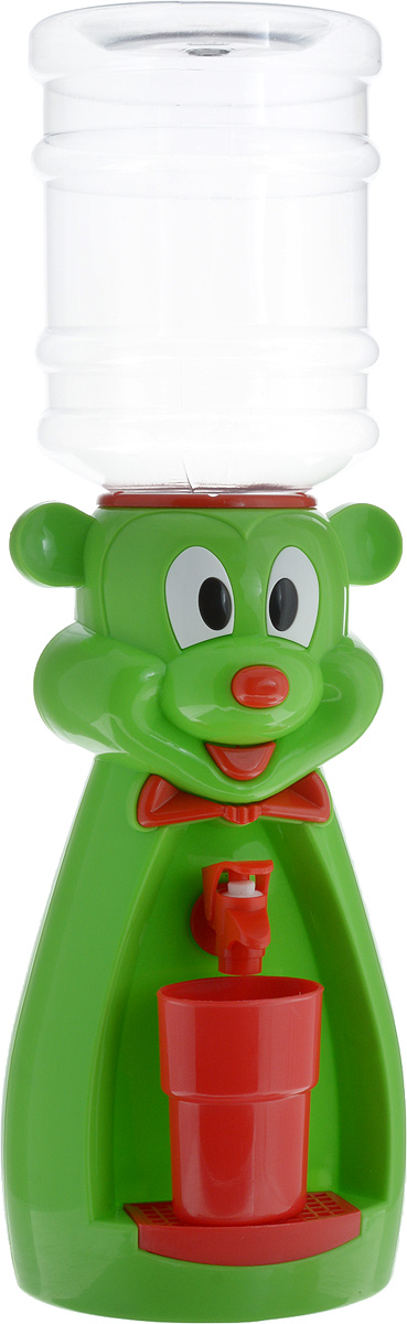Vatten Kids Mouse, Green Red кулер (со стаканчиком)5284_зеленый Vatten Kids Mouse, Green Red кулер (со стаканчиком)5284_зеленыйДетский кулер Vatten Kids Mouse для любимых напитков вашего ребёнка!Папы и мамы тоже могут присоединиться!Отлично подойдет для применения в детской, на кухне, в офисе и на пикнике.Чисто и гигиеничноЛегко налить 8 стаканов воды или любимых напитков. Ваш самостоятельный ребёнок не обожжётся, не зальёт соседей водой и не будет ходить за вами с чашкой. Никаких проводов и электричества.Объем бутылки: 2,5 л.Уважаемые клиенты! Обращаем ваше внимание на цветовой ассортимент стаканчиков. Поставка осуществляется в зависимости от наличия на складе.