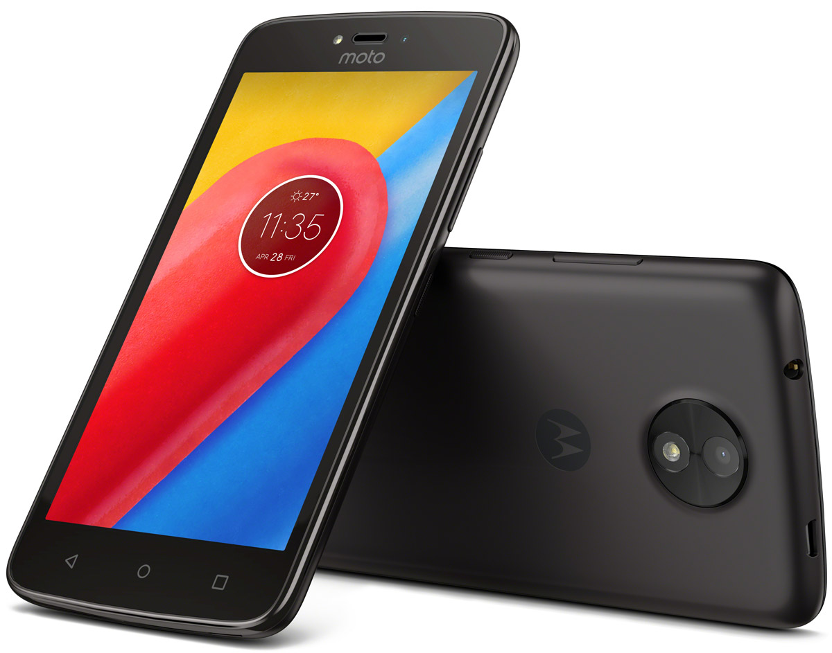 Motorola Moto C, Starry Black (XT1754)PA6L0083RU Motorola Moto C, Starry Black (XT1754)PA6L0083RUСмартфон Motorola MOTO C XT1754 5 FWVGA/ 854х480/ MediaTek MT6737M 1,1Ghz/ 1GB/ 16GB/ 4G LTE/ WiFi/ BT/ SD/ 5MP/ Android 7.0/ Starry Black