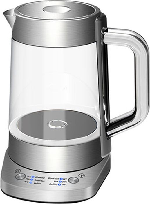 Gemlux GL-EK-302G чайник электрическийGL-EK-302G Gemlux GL-EK-302G чайник электрическийGL-EK-302GЧайник электрический Gemlux GL-EK-302Gэлектронное управление, стеклянная колба объемом 1,5 л, закрытый ТЭН, рабочая температура 70-100оС, функция поддержания температуры, функция автоотключения, нержавеющая сталь