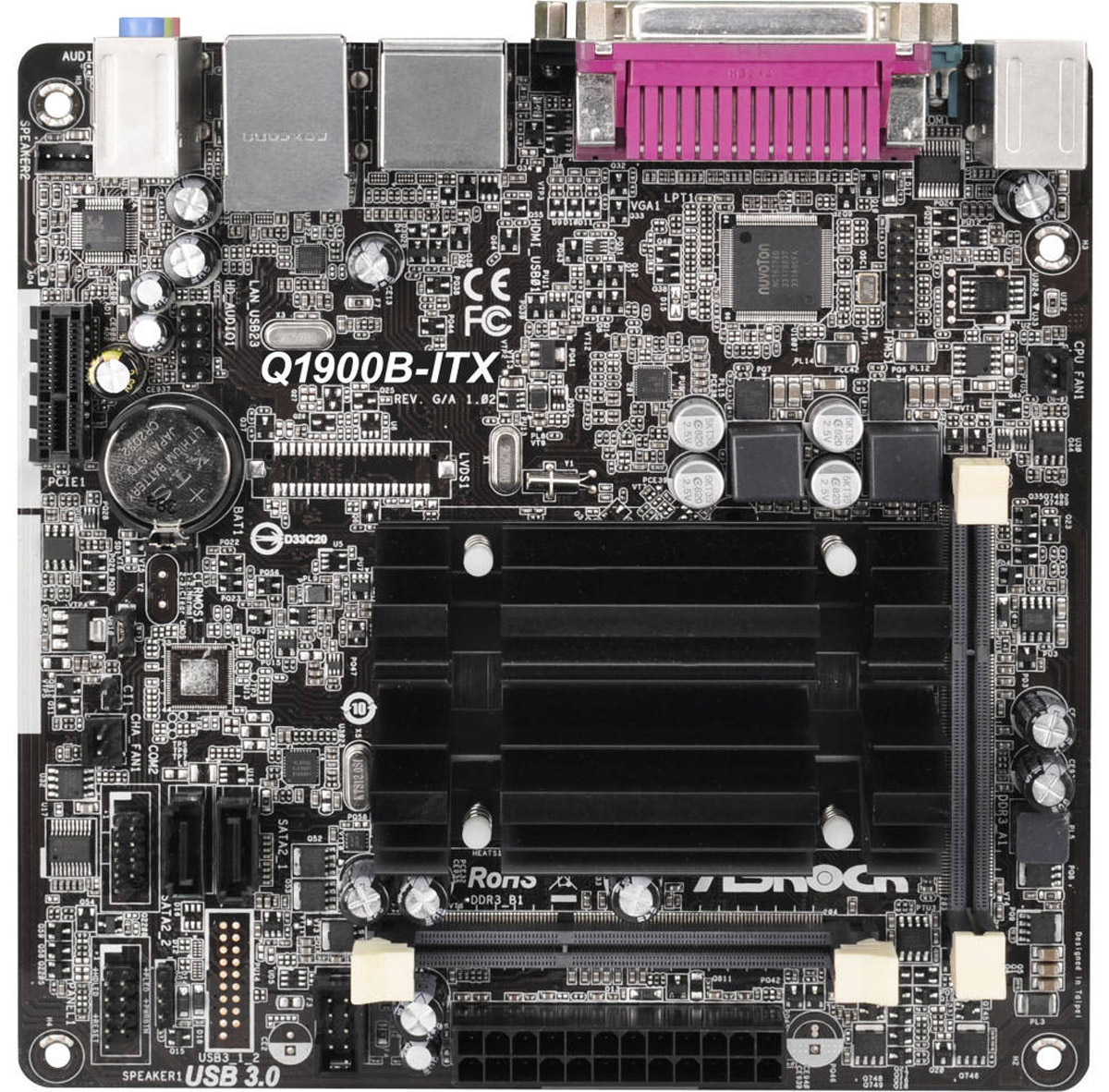 ASRock Q1900B-ITX материнская плата275363 ASRock Q1900B-ITX материнская плата275363Материнская плата Asrock Q1900B-ITX mini-ITX AC`97 6ch(5.1) GbLAN+VGA+HDMI