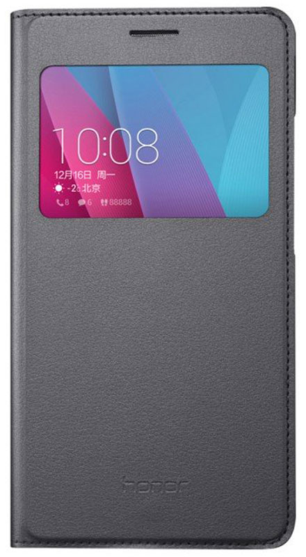 Huawei Smart Cover чехол для Honor 5X, Grey51991325 Huawei Smart Cover чехол для Honor 5X, Grey51991325Чехол Huawei Smart Cover создан специально для смартфона Honor 5X. Он идеально повторяет контуры устройства и обеспечивает ему надежную защиту при падениях. Приятен на ощупь, не скользит в руках и не утяжеляет конструкцию: с ним смартфон сохранит внешний вид и будет защищен от сколов и царапин.