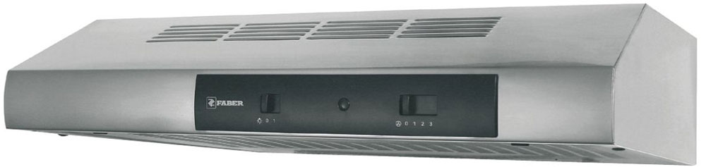 Faber 741 Base A60, Steel вытяжка110.0156.708 Faber 741 Base A60, Steel вытяжка110.0156.708Вытяжка Faber 741 Base A60 - компактная модель для оптимальной очистки воздуха небольших помещений. Электромеханическое управление отличается простотой эксплуатации и надежностью. Галогенная лампа ярко освещает рабочую зону без искажения цвета.Ключевые преимущества:Жироулавливающий синтетический фильтрНизкий уровень шума3 скорости работыДиаметр воздуховода: 100/120 мм