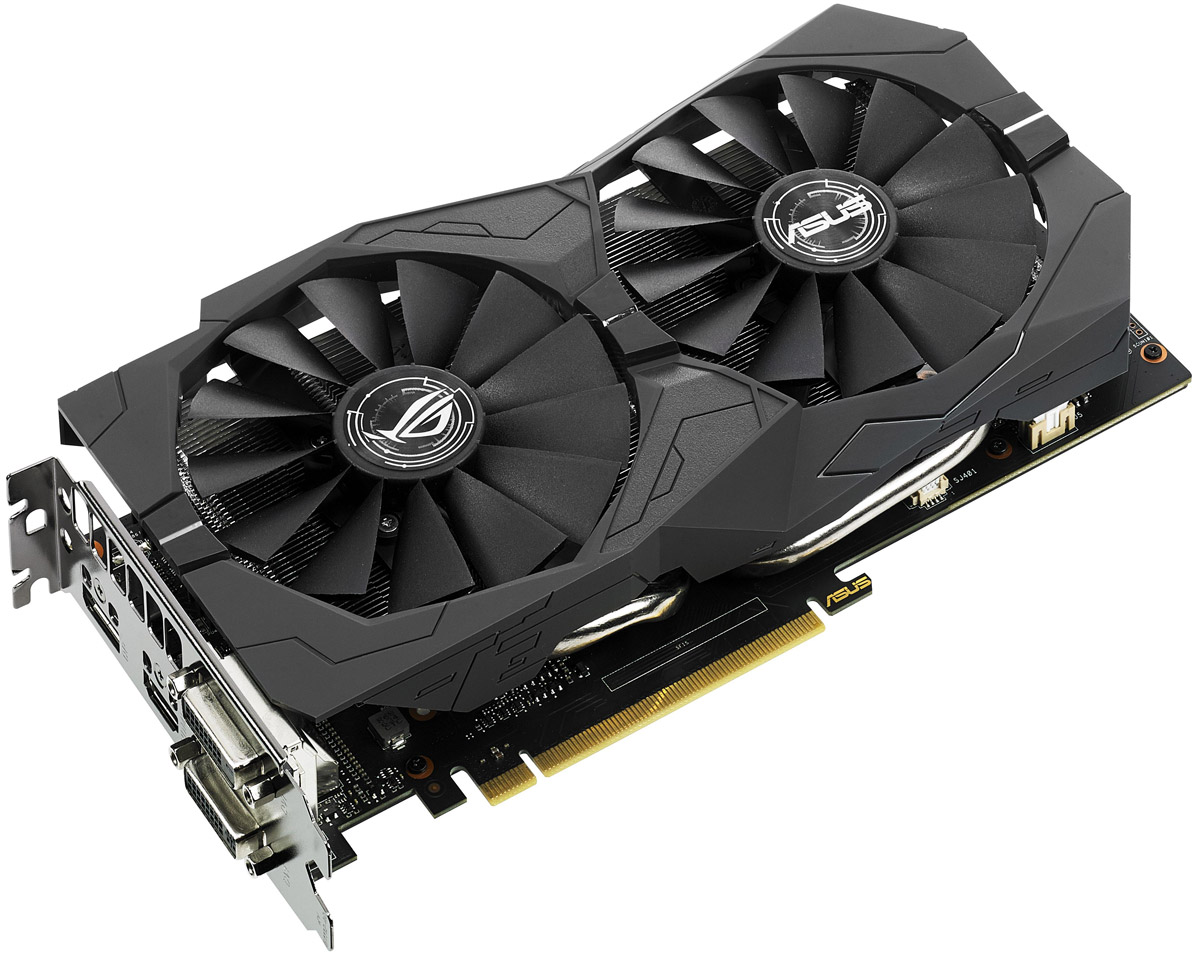 ASUS ROG Strix GeForce GTX 1050 OC 2GB видеокартаSTRIX-GTX1050-O2G-GAMING ASUS ROG Strix GeForce GTX 1050 OC 2GB видеокартаSTRIX-GTX1050-O2G-GAMINGВидеокарта Asus PCI-E STRIX-GTX1050-O2G-GAMING NV GTX1050 2048Mb 128b GDDR5 1442/7008 DVIx2/HDMIx1/D